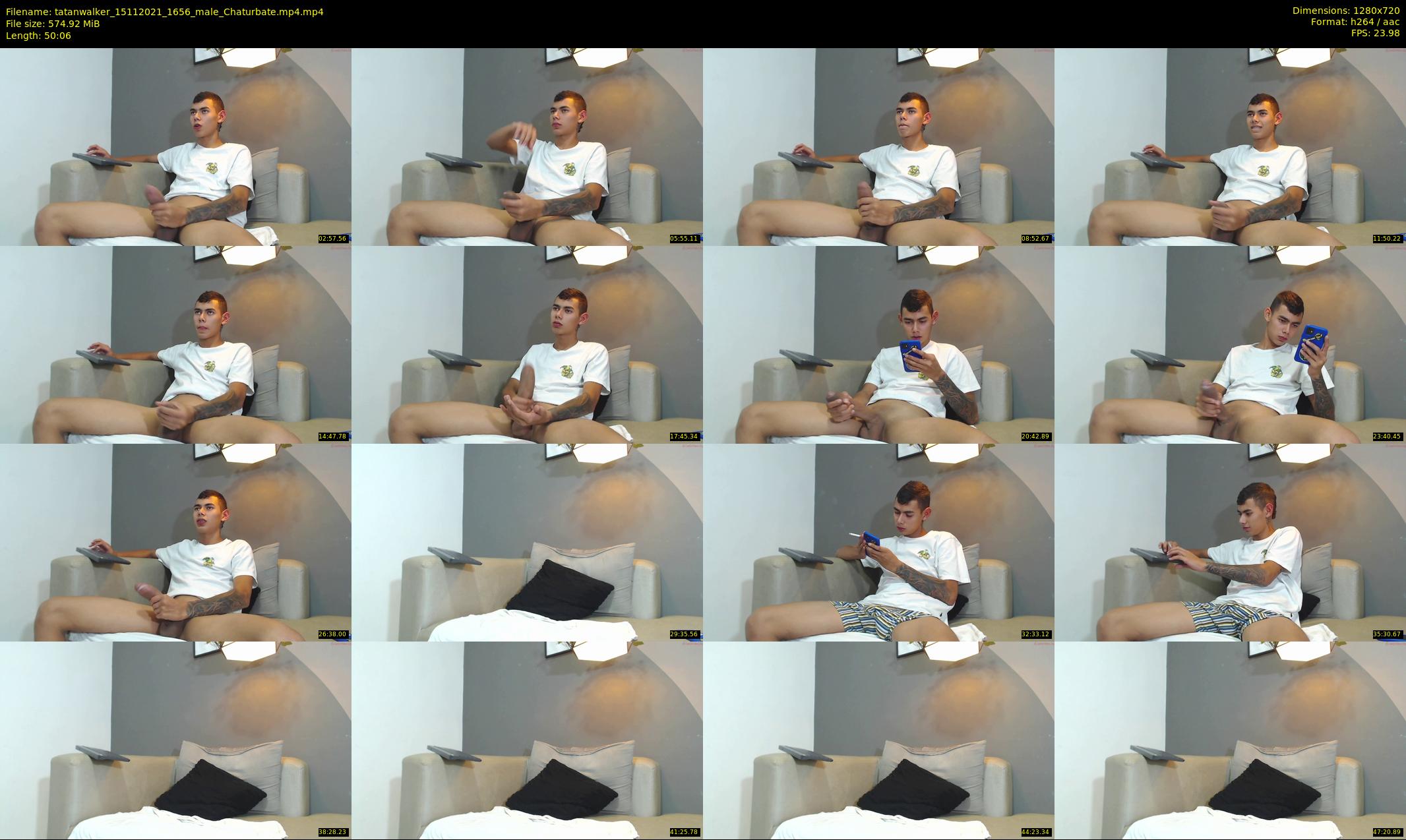 tatanwalker — 51 minute Chaturbate male cam show recording, 720p, Nov 15, 2021