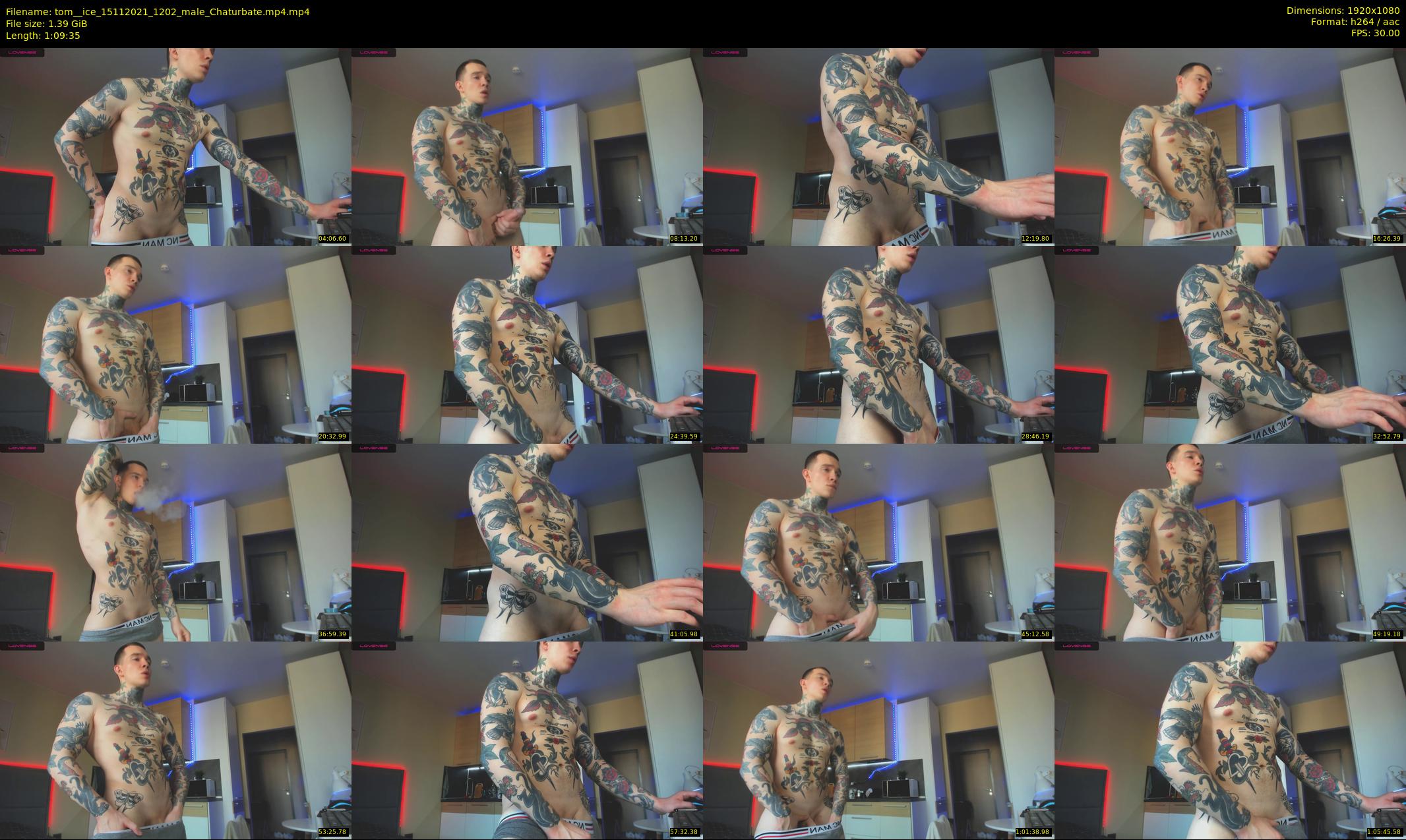 tom__ice — 70 minute Chaturbate male cam show recording, 1080p, Nov 15, 2021