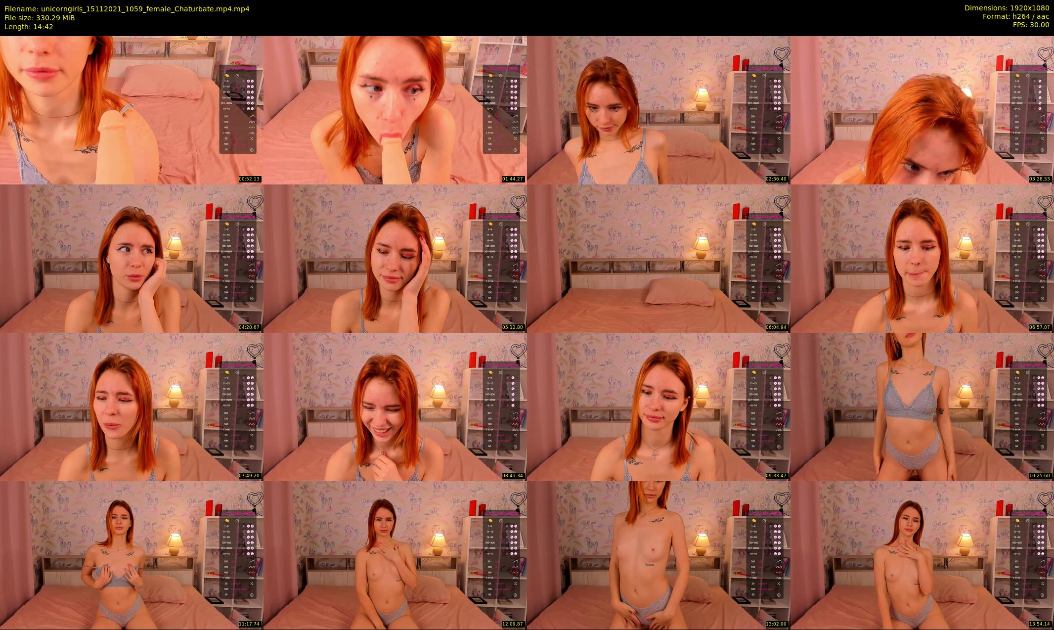 unicorngirls — 15 minute Chaturbate couple cam show recording, 1080p, Nov 15, 2021
