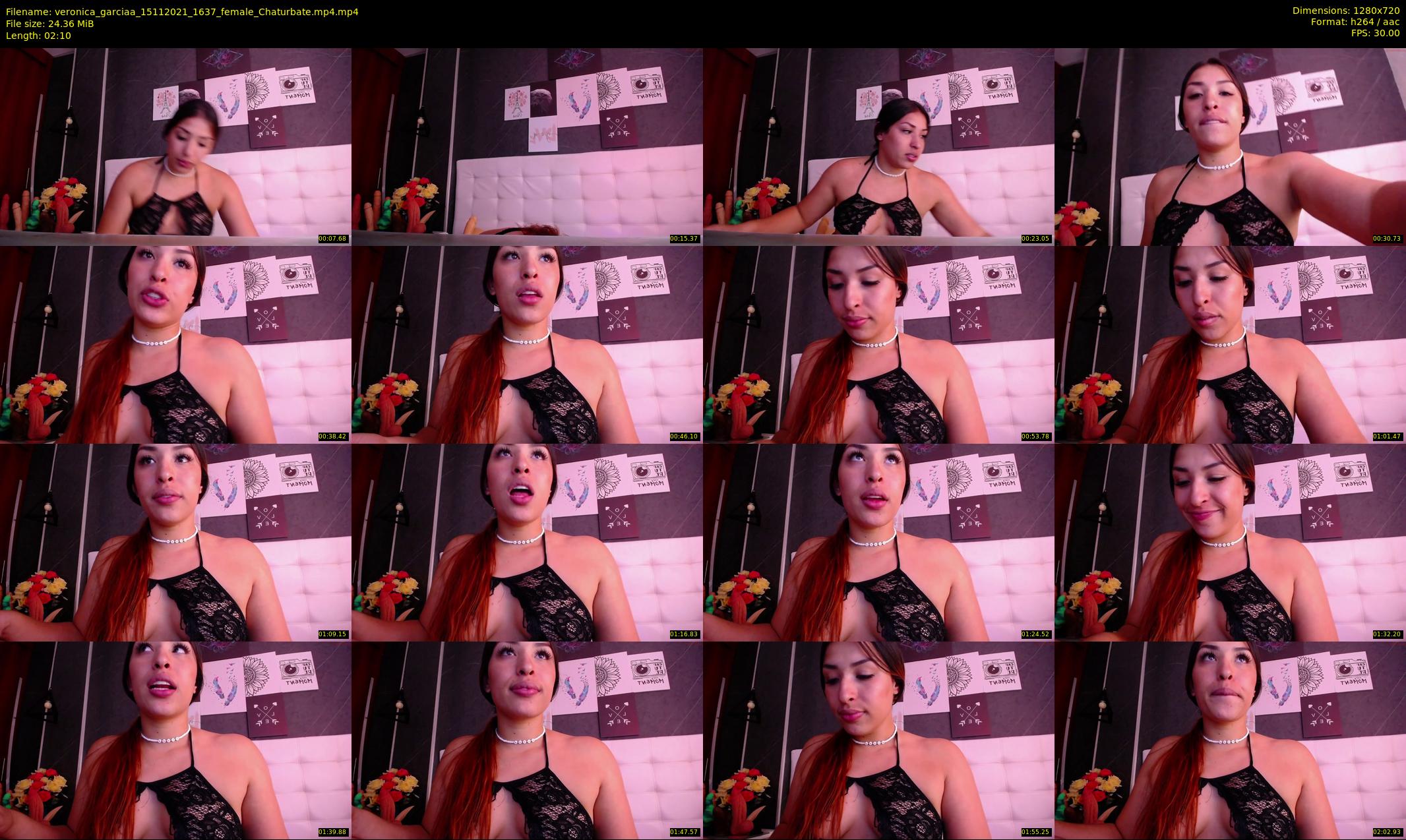 veronica_garciaa — 3 minute Chaturbate female cam show recording, 720p, Nov 15, 2021