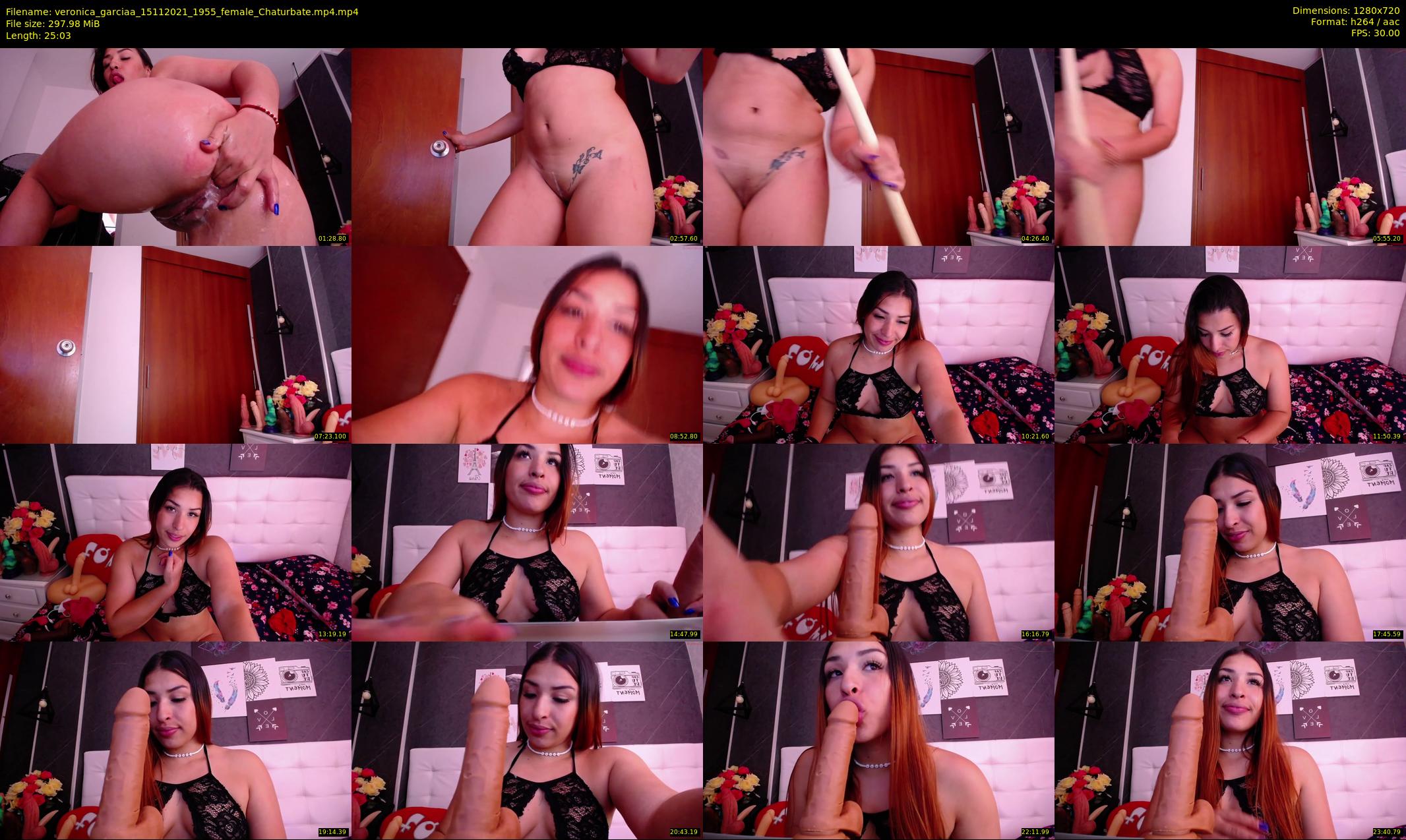 veronica_garciaa — 26 minute Chaturbate female cam show recording, 720p, Nov 15, 2021