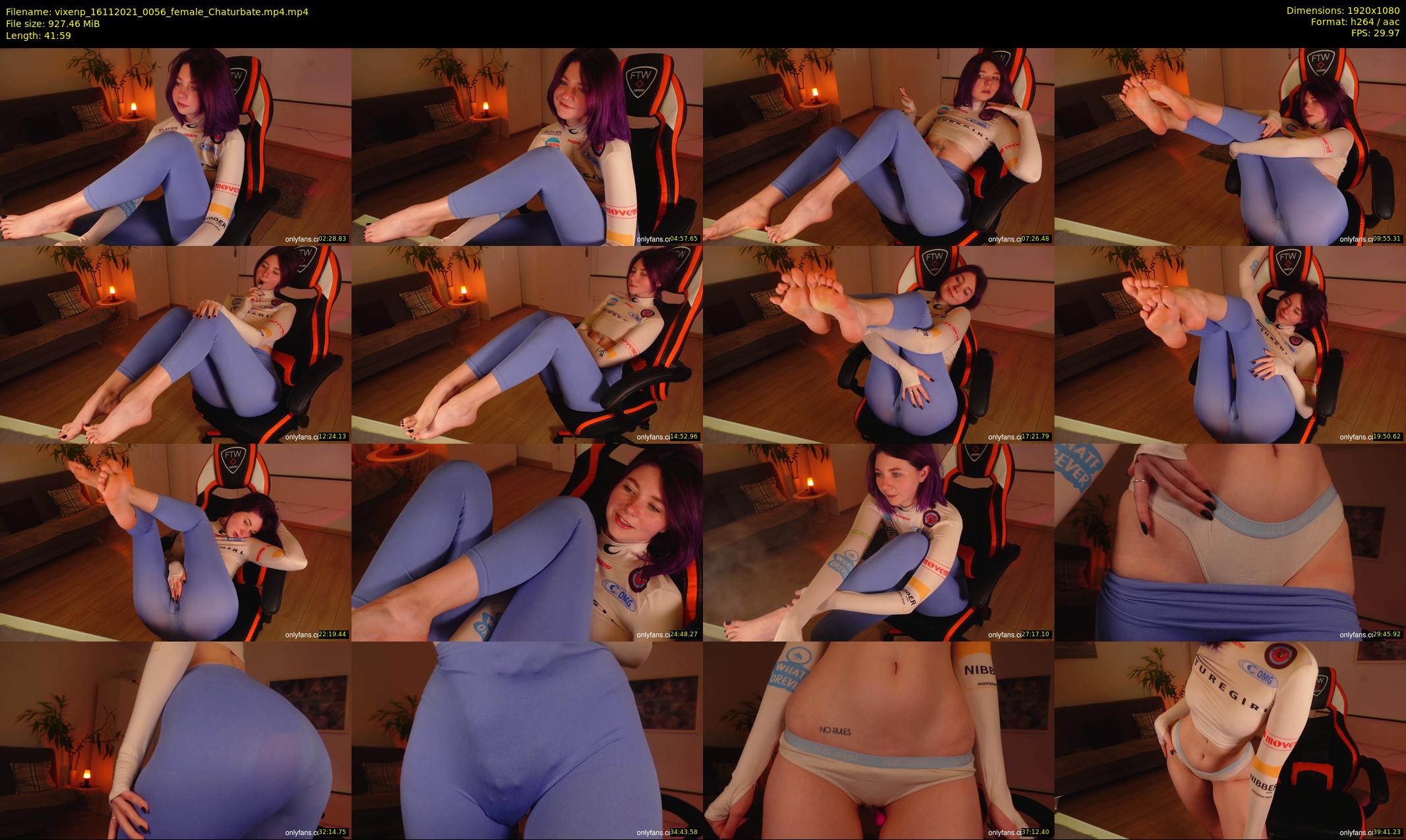 vixenp — 42 minute Chaturbate female cam show recording, 1080p, Nov 16, 2021