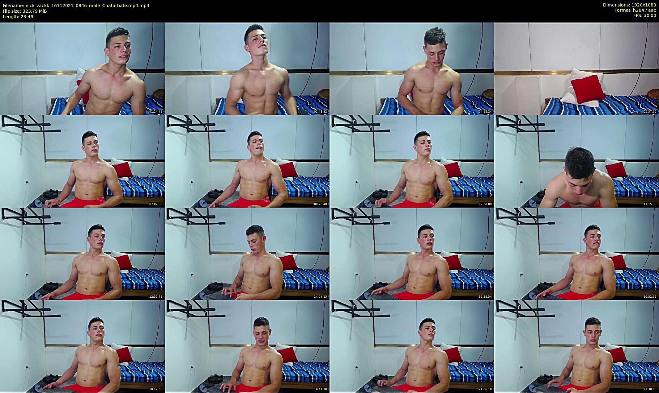 nick_zackk — 24 minute Chaturbate male cam show recording, 1080p, Nov 16, 2021