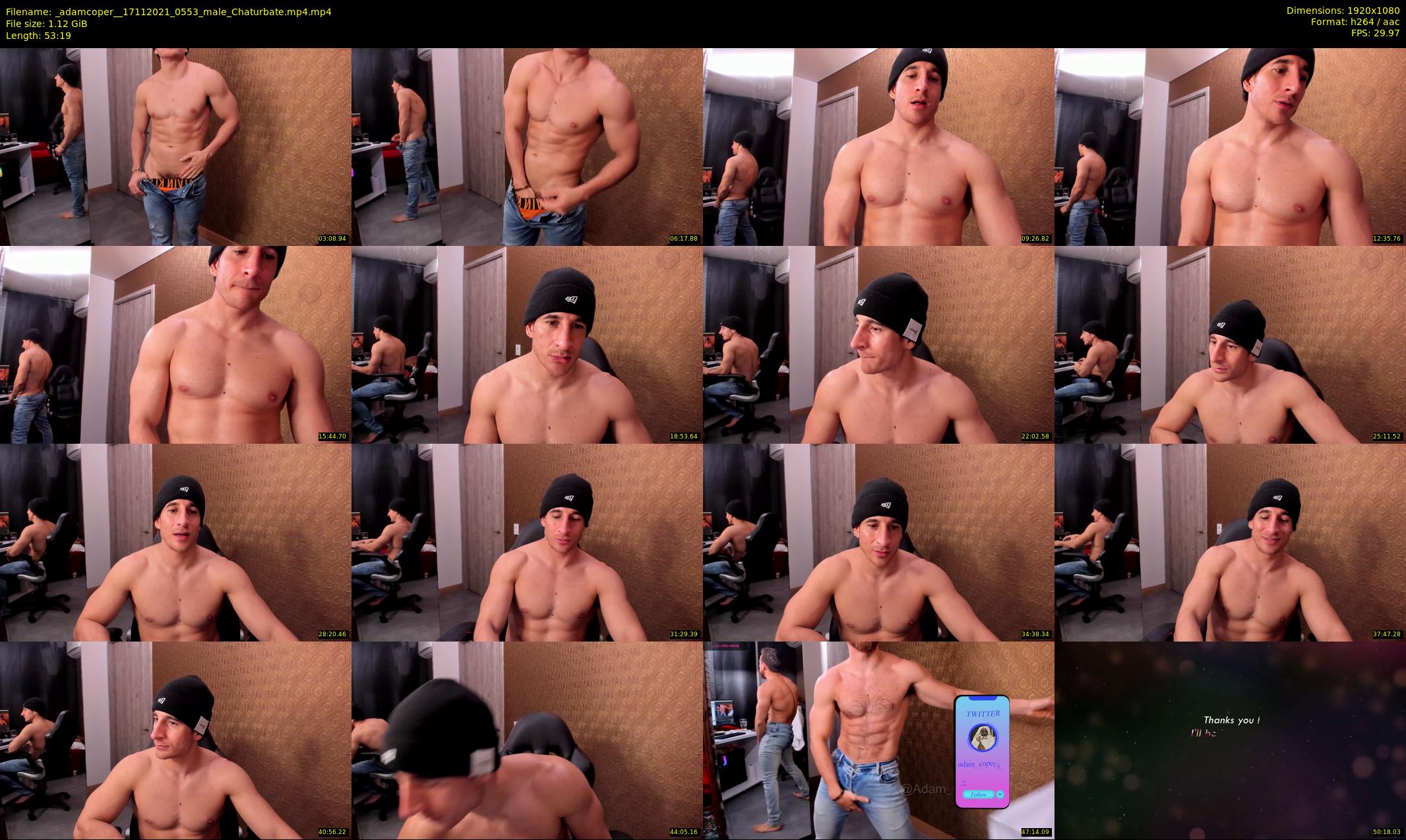 _adamcoper_ — 54 minute Chaturbate male cam show recording, 1080p, Nov 17, 2021