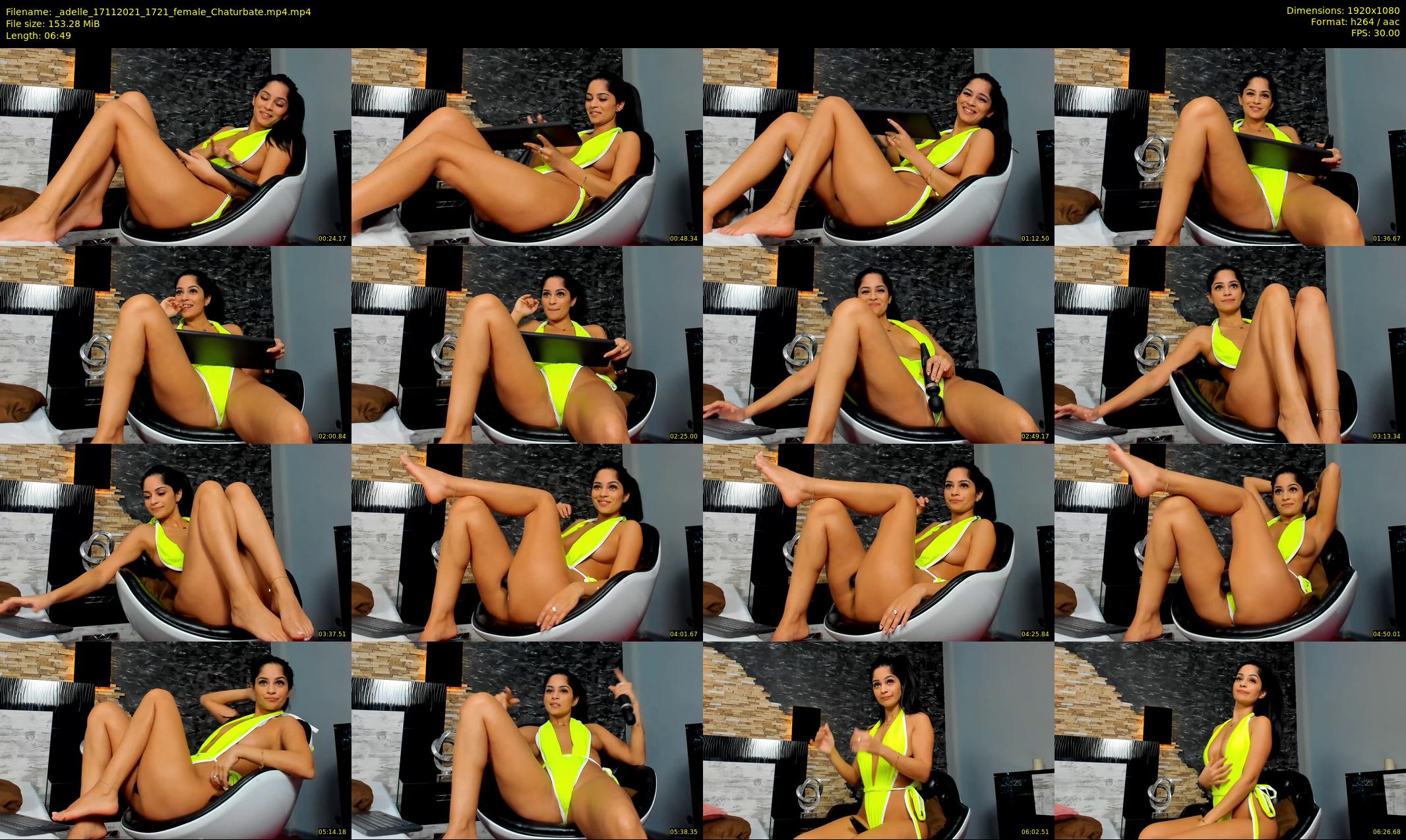 _adelle — 7 minute Chaturbate female cam show recording, 1080p, Nov 17, 2021