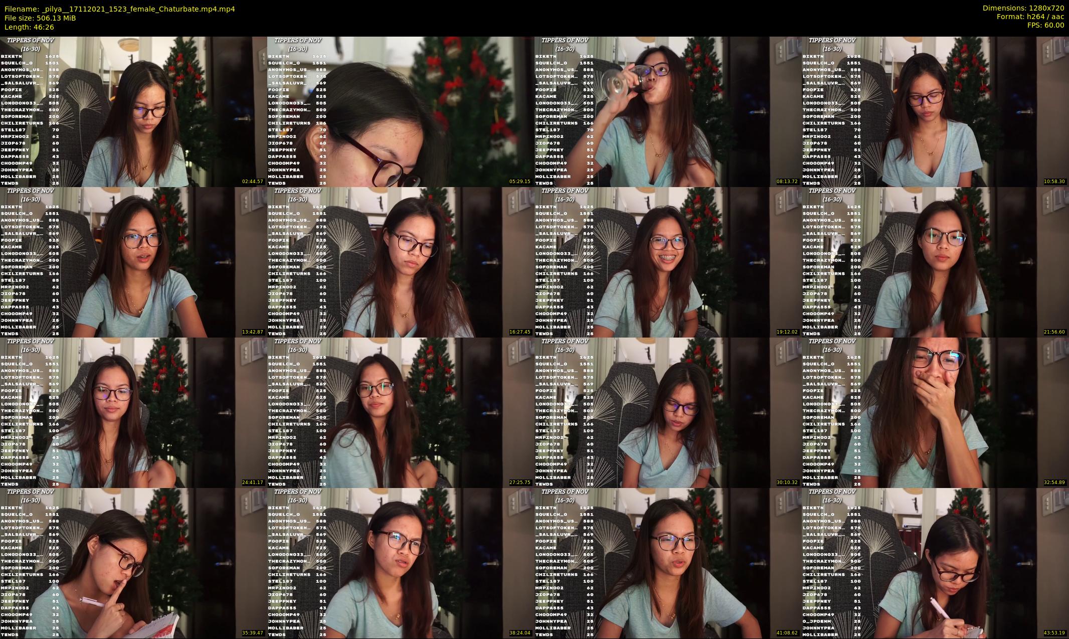 _pilya_ — 47 minute Chaturbate female cam show recording, 720p, Nov 17, 2021