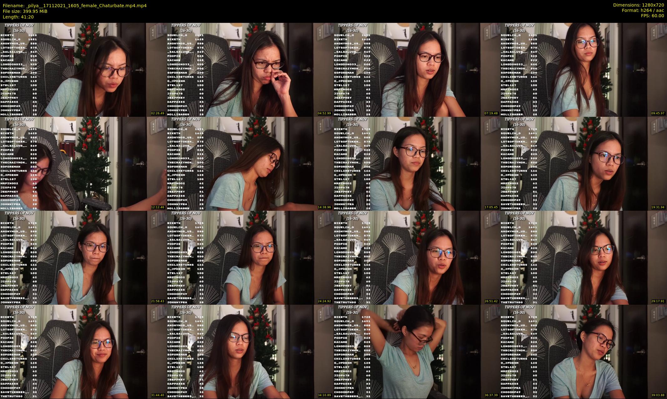 _pilya_ — 42 minute Chaturbate female cam show recording, 720p, Nov 17, 2021