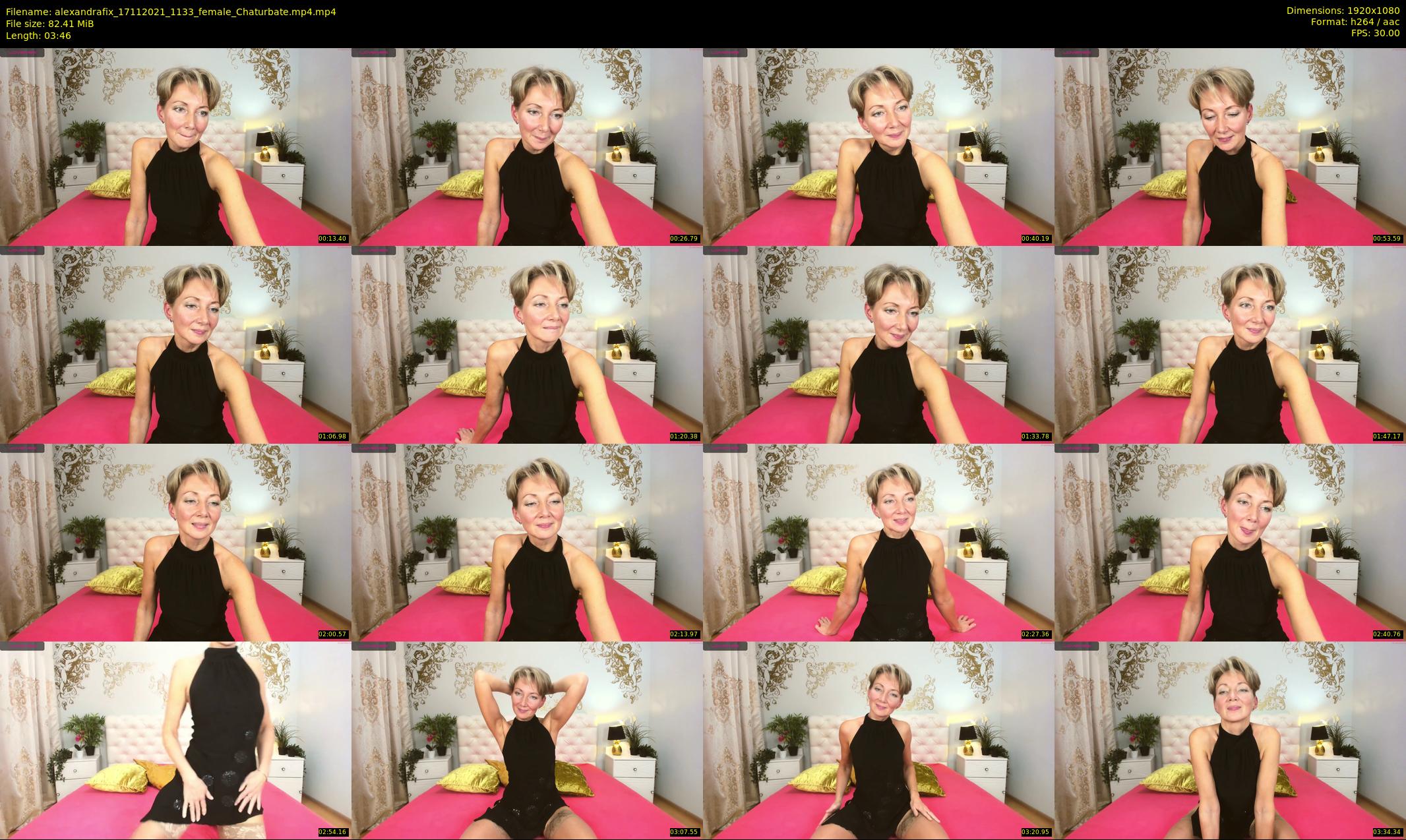 alexandrafix — 4 minute Chaturbate female cam show recording, 1080p, Nov 17, 2021