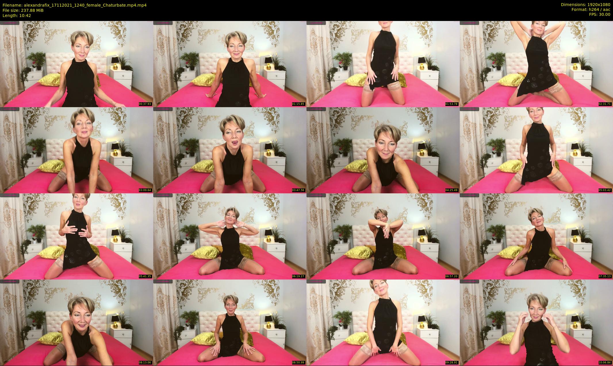 alexandrafix — 11 minute Chaturbate female cam show recording, 1080p, Nov 17, 2021