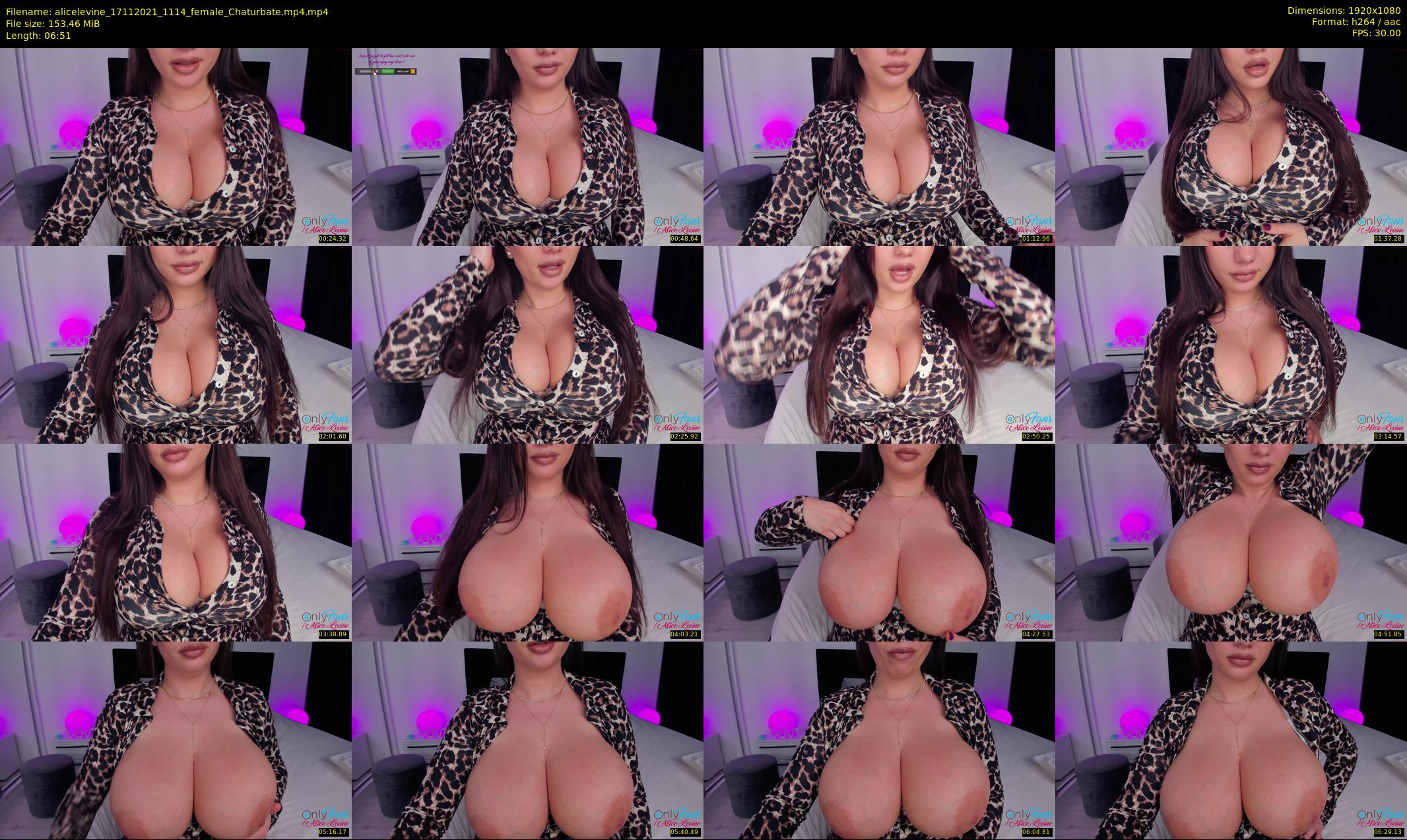 alicelevine — 7 minute Chaturbate female cam show recording, 1080p, Nov 17, 2021