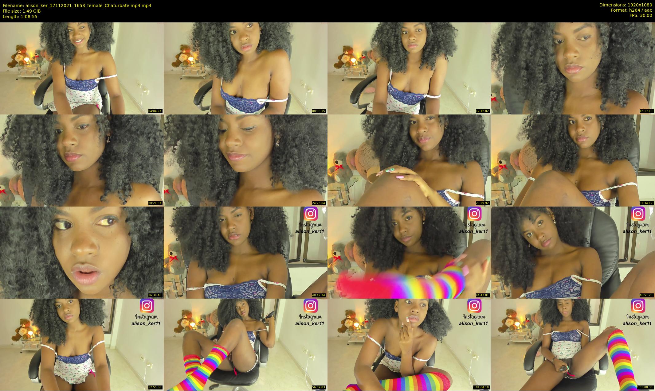 alison_ker — 69 minute Chaturbate female cam show recording, 1080p, Nov 17, 2021