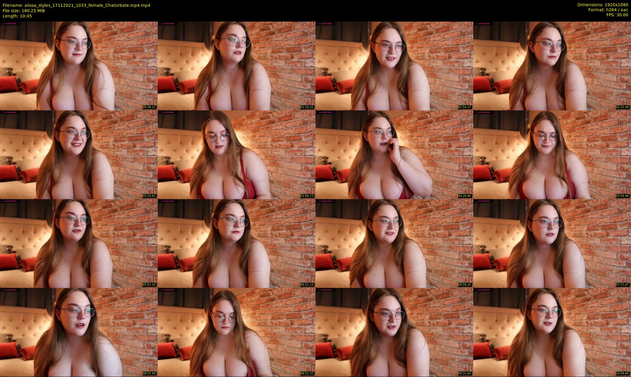 alissa_styles — 11 minute Chaturbate female cam show recording, 1080p, Nov 17, 2021