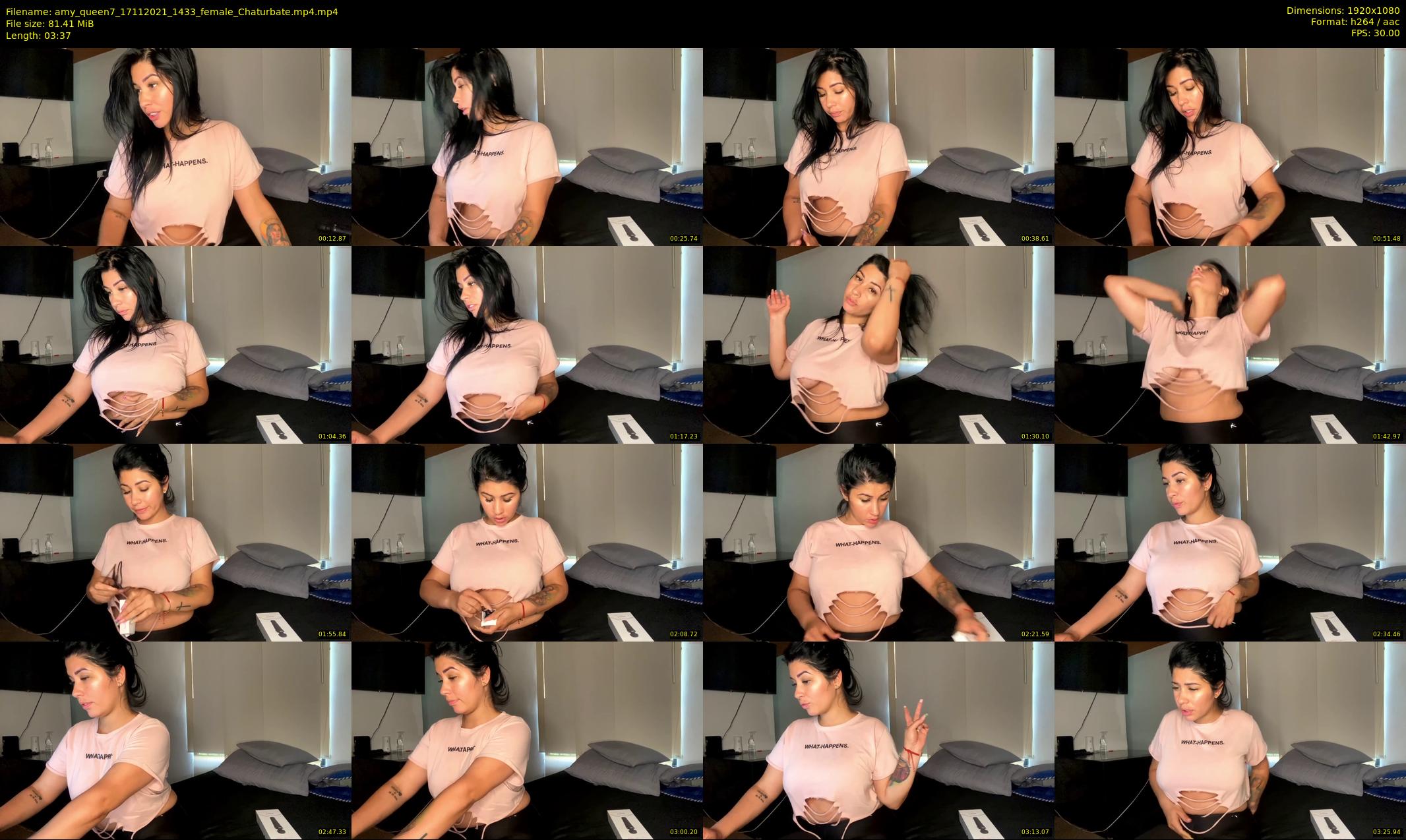 amy_queen7 — 4 minute Chaturbate female cam show recording, 1080p, Nov 17, 2021