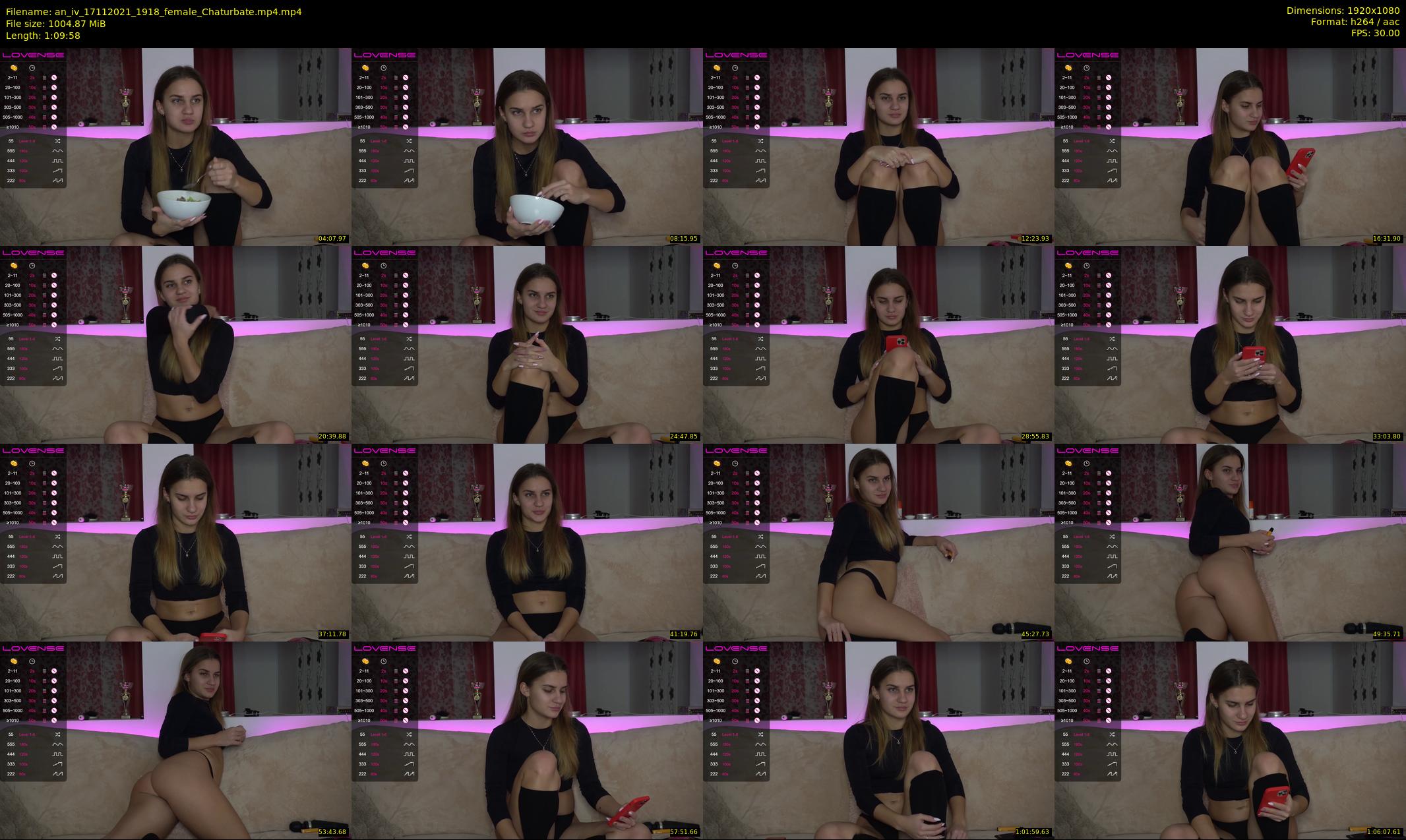 an_iv — 70 minute Chaturbate female cam show recording, 1080p, Nov 17, 2021