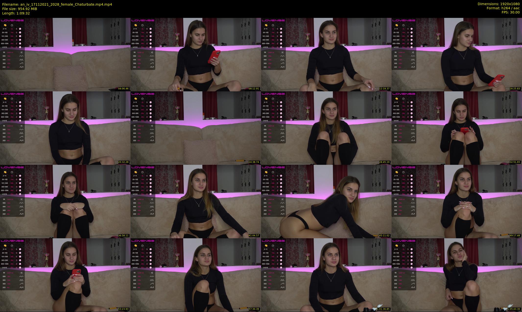 an_iv — 70 minute Chaturbate female cam show recording, 1080p, Nov 17, 2021