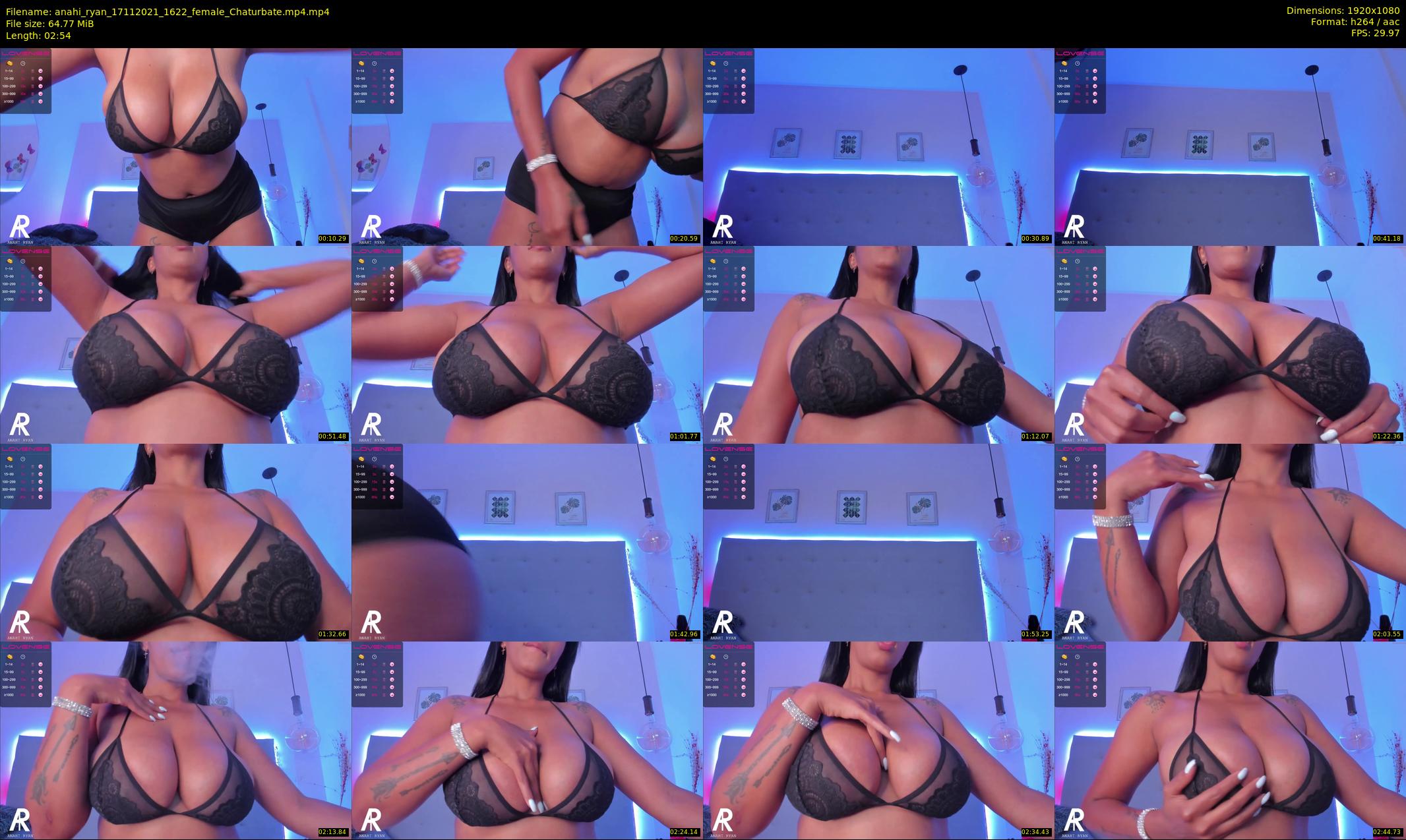 anahi_ryan — 3 minute Chaturbate female cam show recording, 1080p, Nov 17, 2021