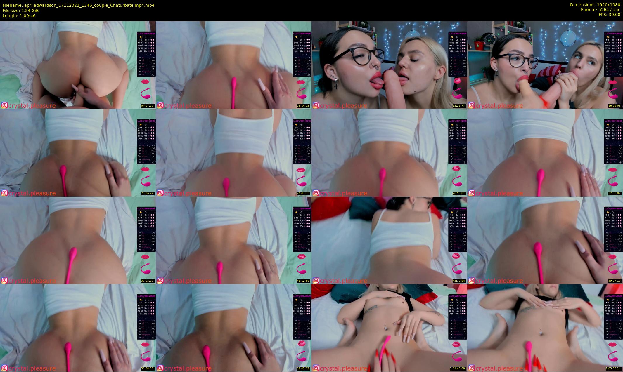 apriledwardson — 70 minute Chaturbate couple cam show recording, 1080p, Nov 17, 2021