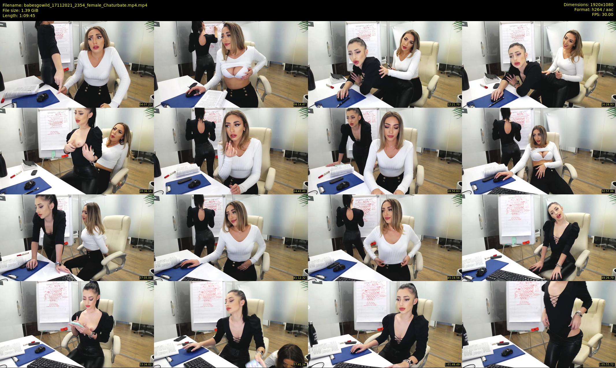 babesgowild — 70 minute Chaturbate couple cam show recording, 1080p, Nov 17, 2021