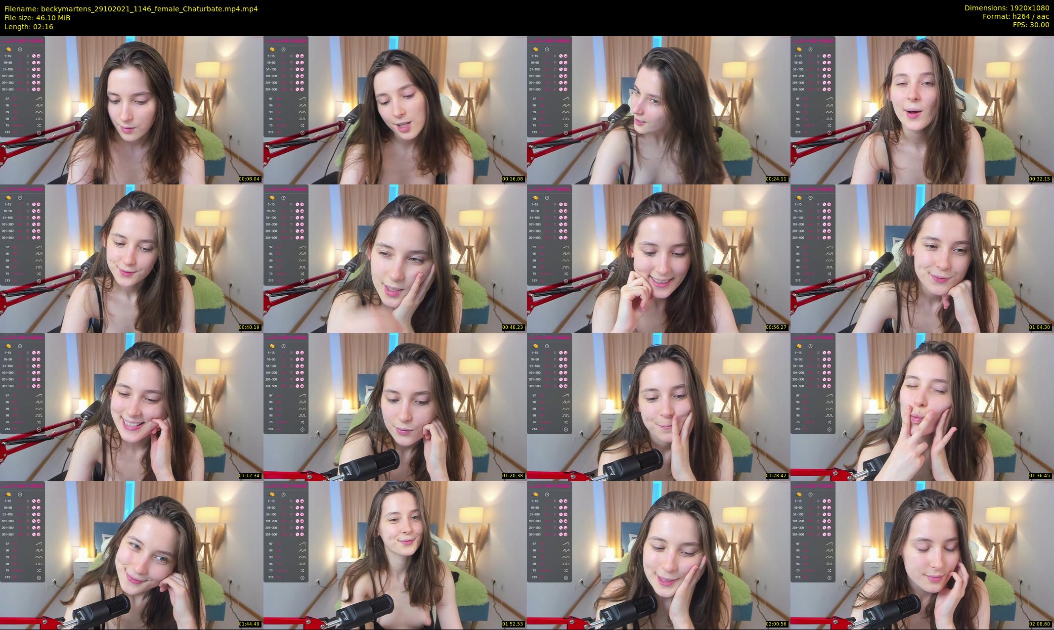 beckymartens — 3 minute Chaturbate female cam show recording, 1080p, Oct 29, 2021