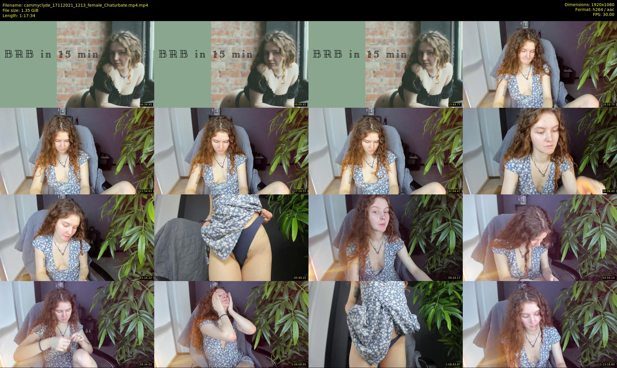 cammyclyde — 78 minute Chaturbate female cam show recording, 1080p, Nov 17, 2021