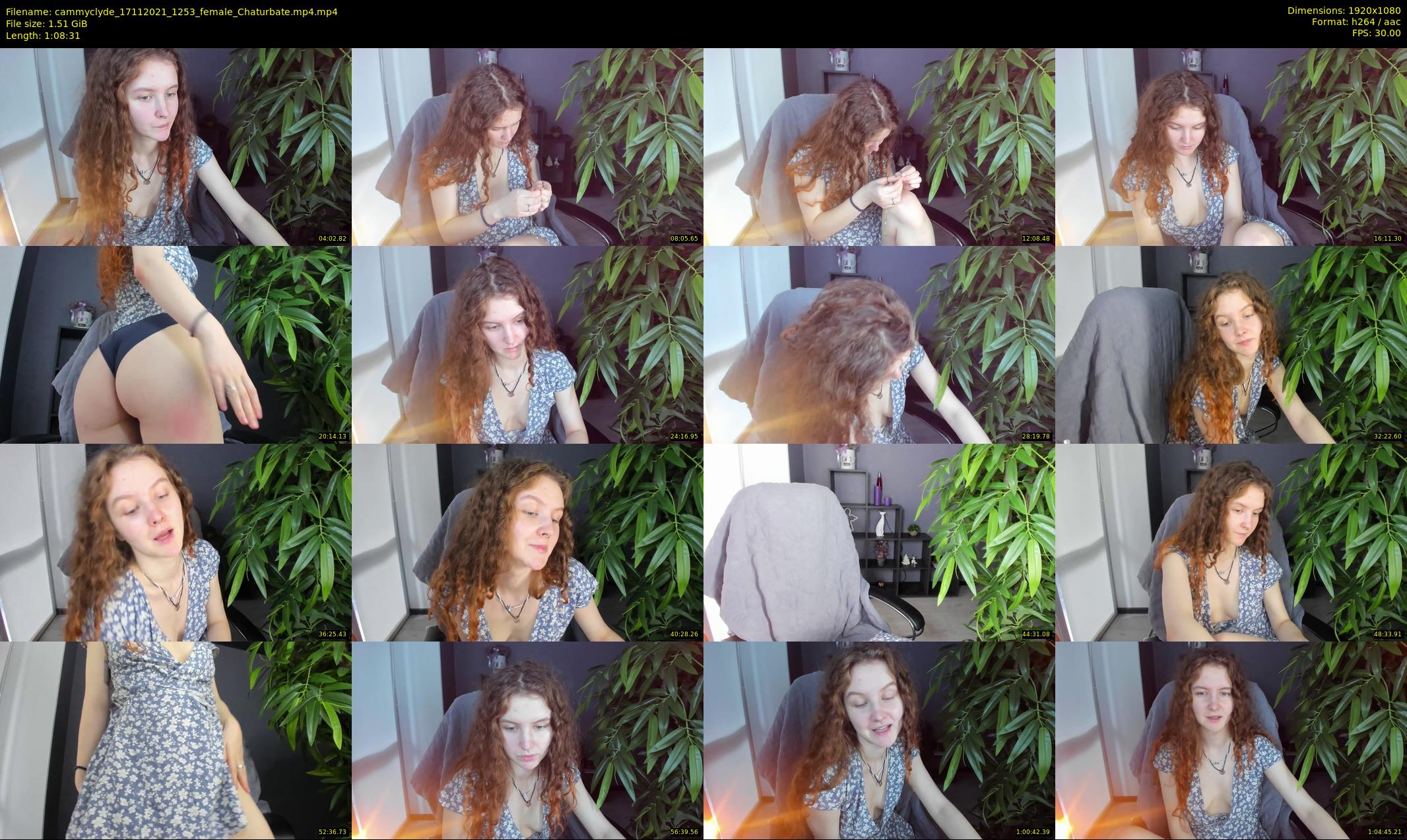 cammyclyde — 69 minute Chaturbate female cam show recording, 1080p, Nov 17, 2021