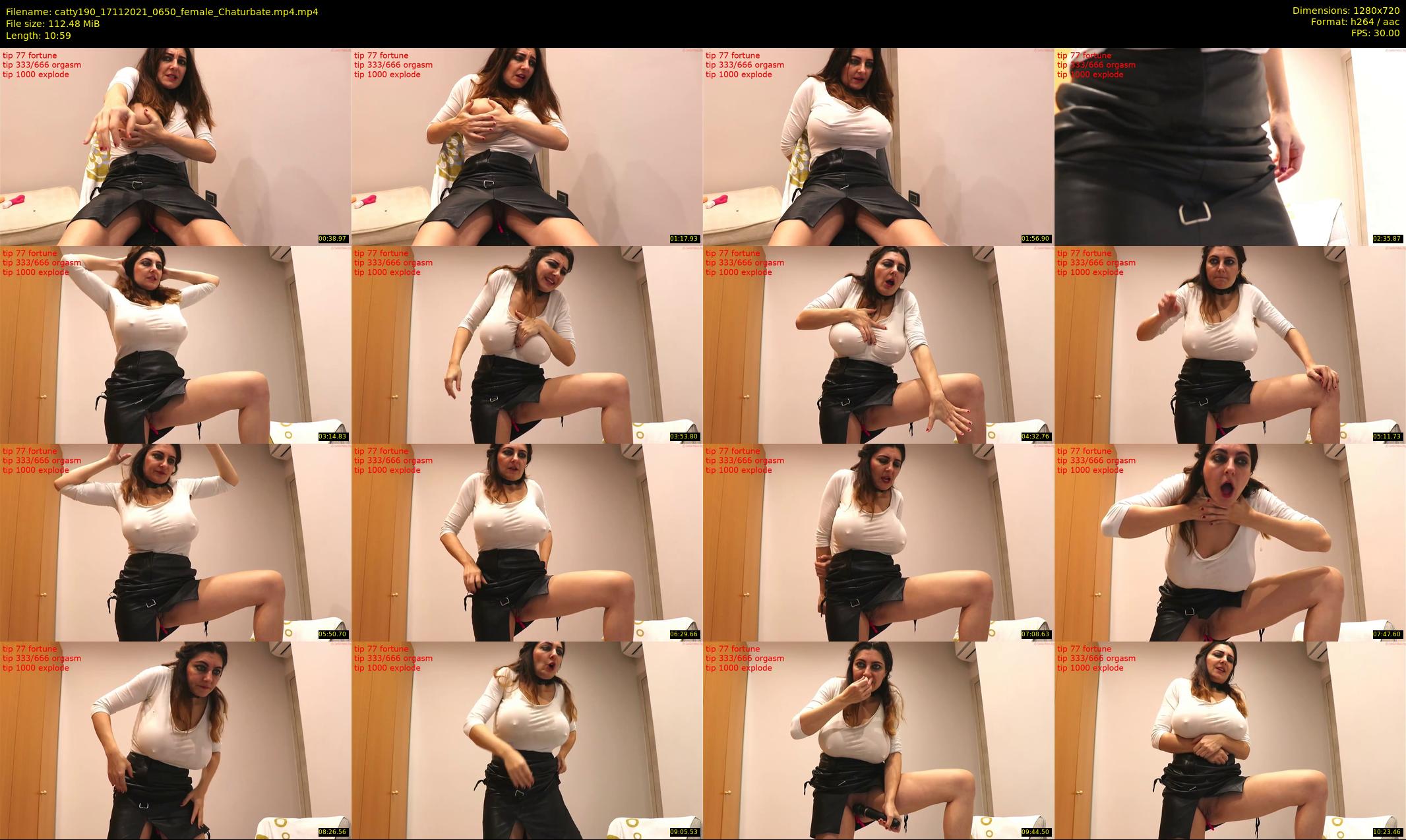 catty190 — 11 minute Chaturbate female cam show recording, 720p, Nov 17, 2021