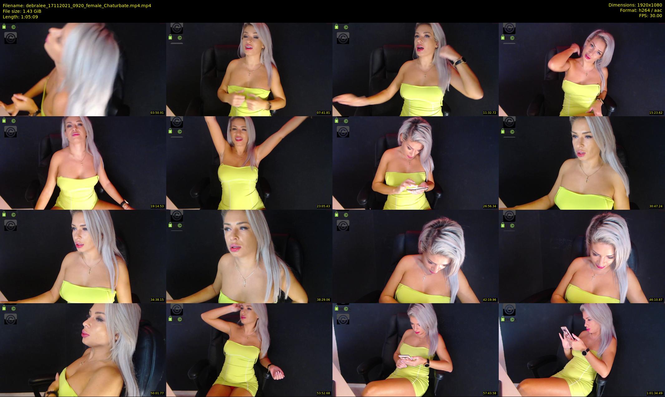 debralee — 66 minute Chaturbate female cam show recording, 1080p, Nov 17, 2021