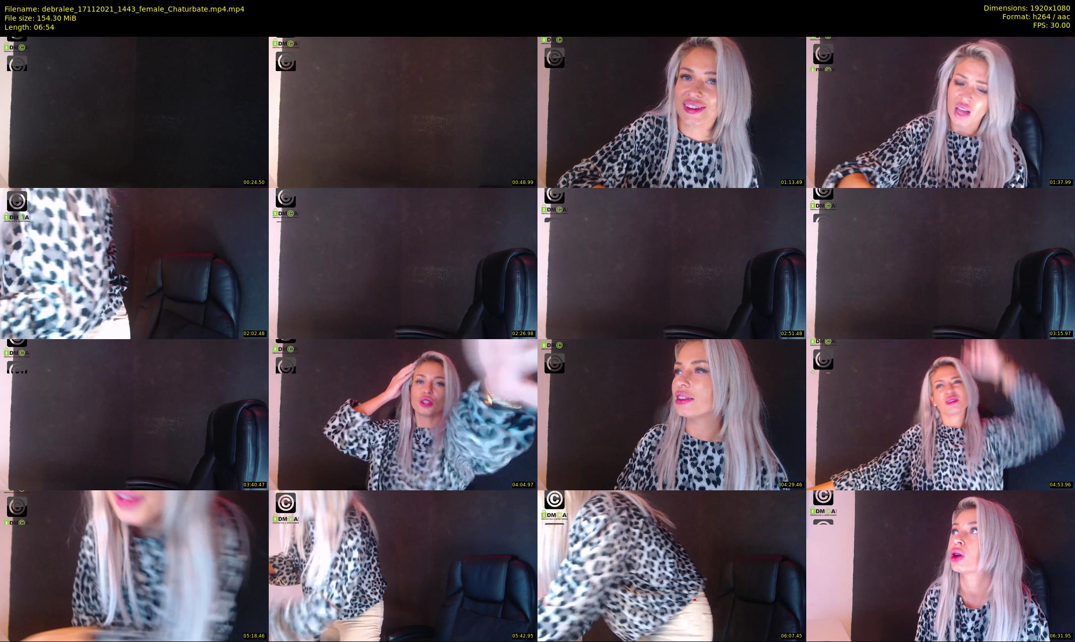 debralee — 7 minute Chaturbate female cam show recording, 1080p, Nov 17, 2021