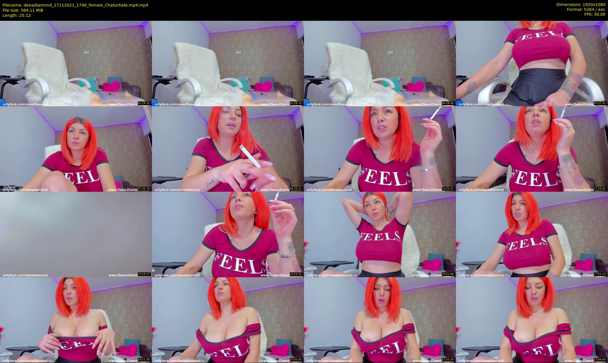 deeadiamond — 26 minute Chaturbate female cam show recording, 1080p, Nov 17, 2021