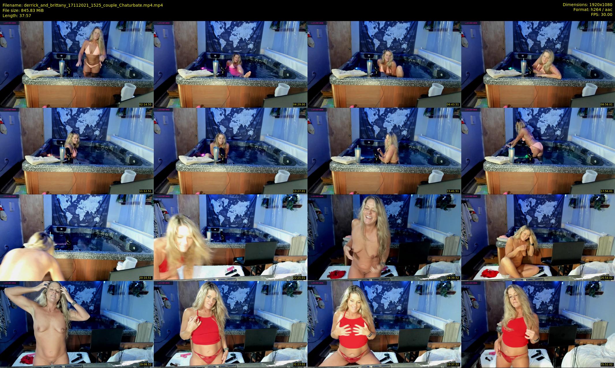 derrick_and_brittany — 38 minute Chaturbate couple cam show recording, 1080p, Nov 17, 2021