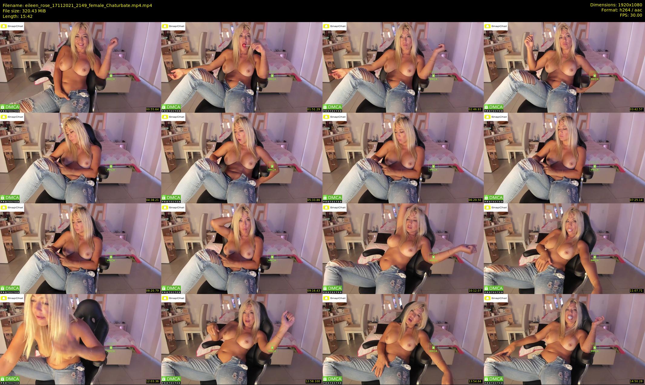eileen_rose — 16 minute Chaturbate female cam show recording, 1080p, Nov 17, 2021