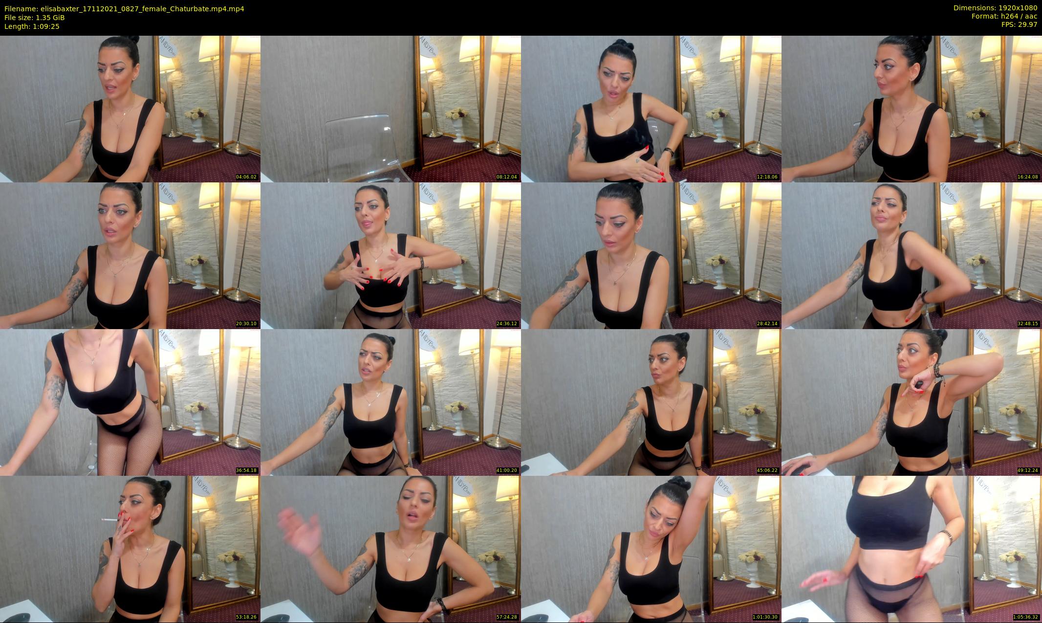 elisabaxter — 70 minute Chaturbate female cam show recording, 1080p, Nov 17, 2021