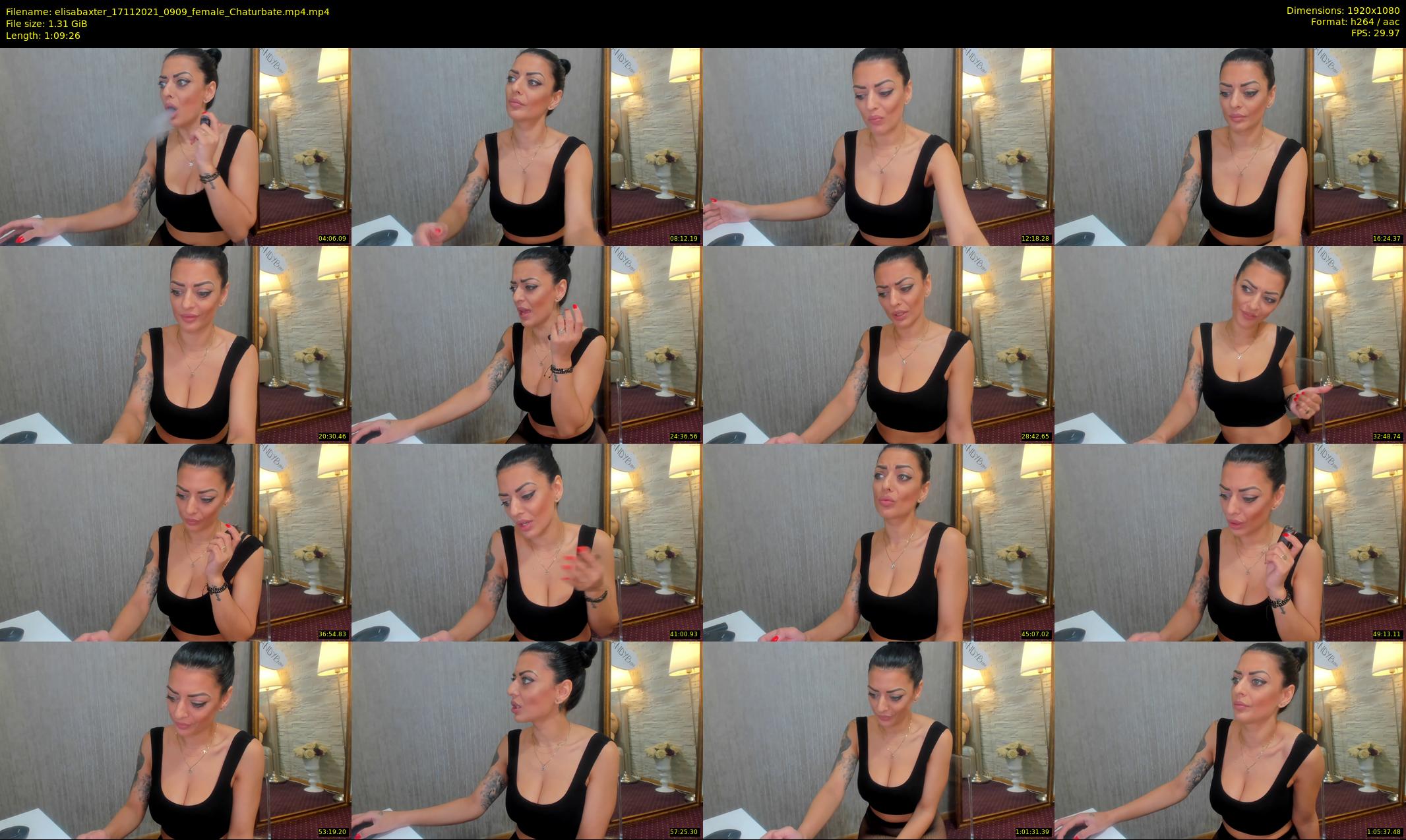 elisabaxter — 70 minute Chaturbate female cam show recording, 1080p, Nov 17, 2021
