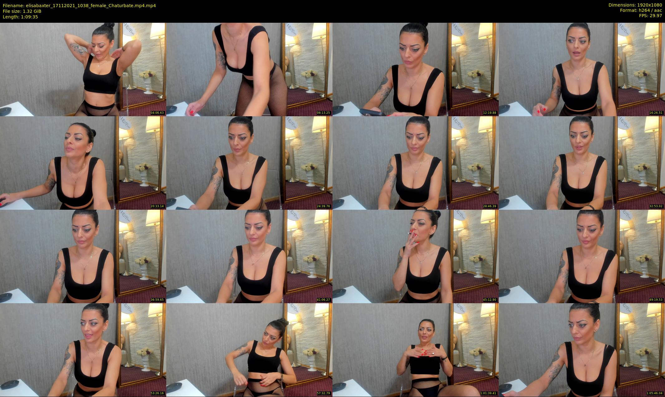 elisabaxter — 70 minute Chaturbate female cam show recording, 1080p, Nov 17, 2021