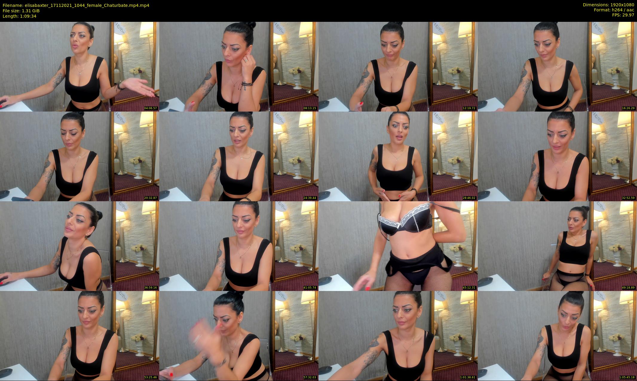 elisabaxter — 70 minute Chaturbate female cam show recording, 1080p, Nov 17, 2021
