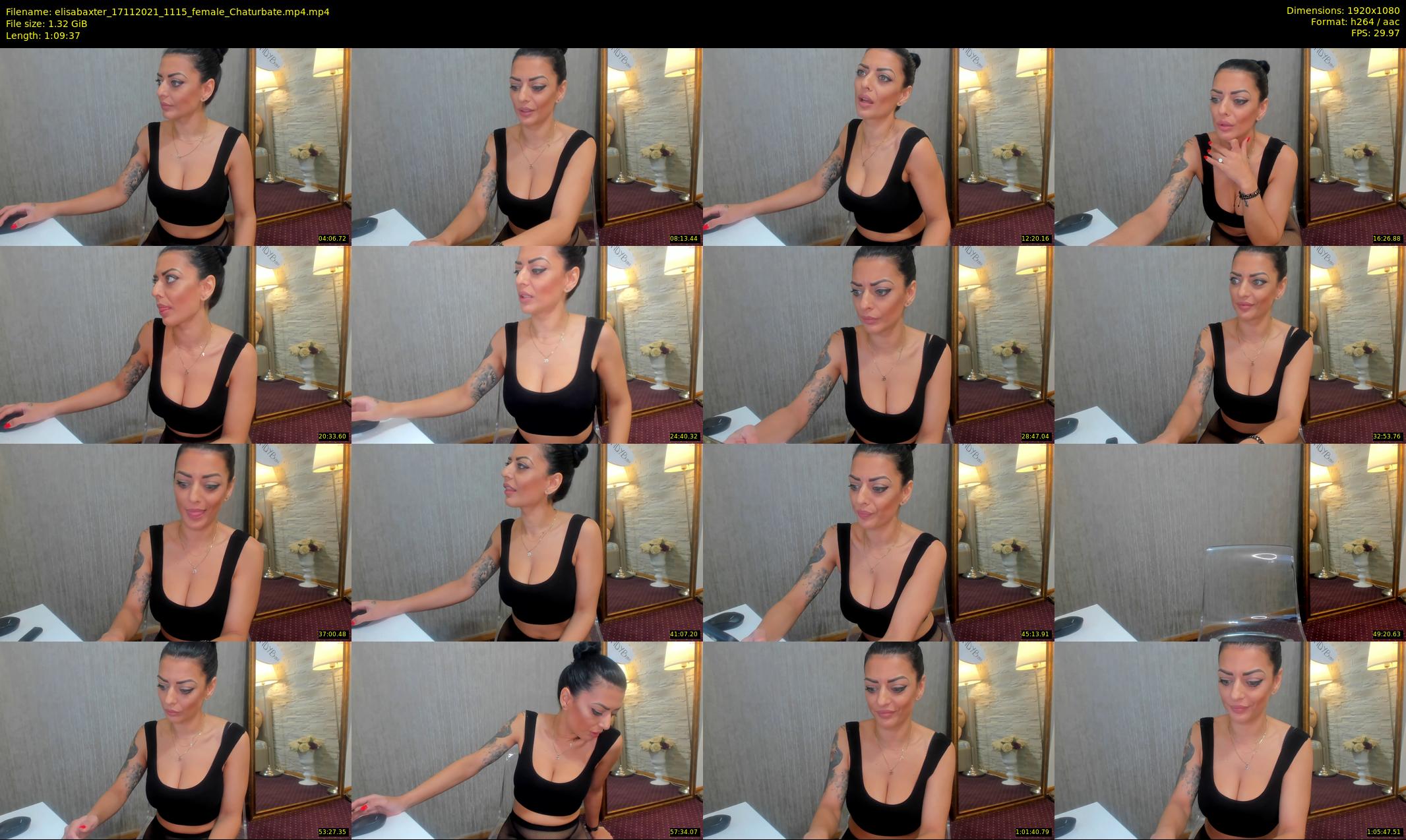 elisabaxter — 70 minute Chaturbate female cam show recording, 1080p, Nov 17, 2021