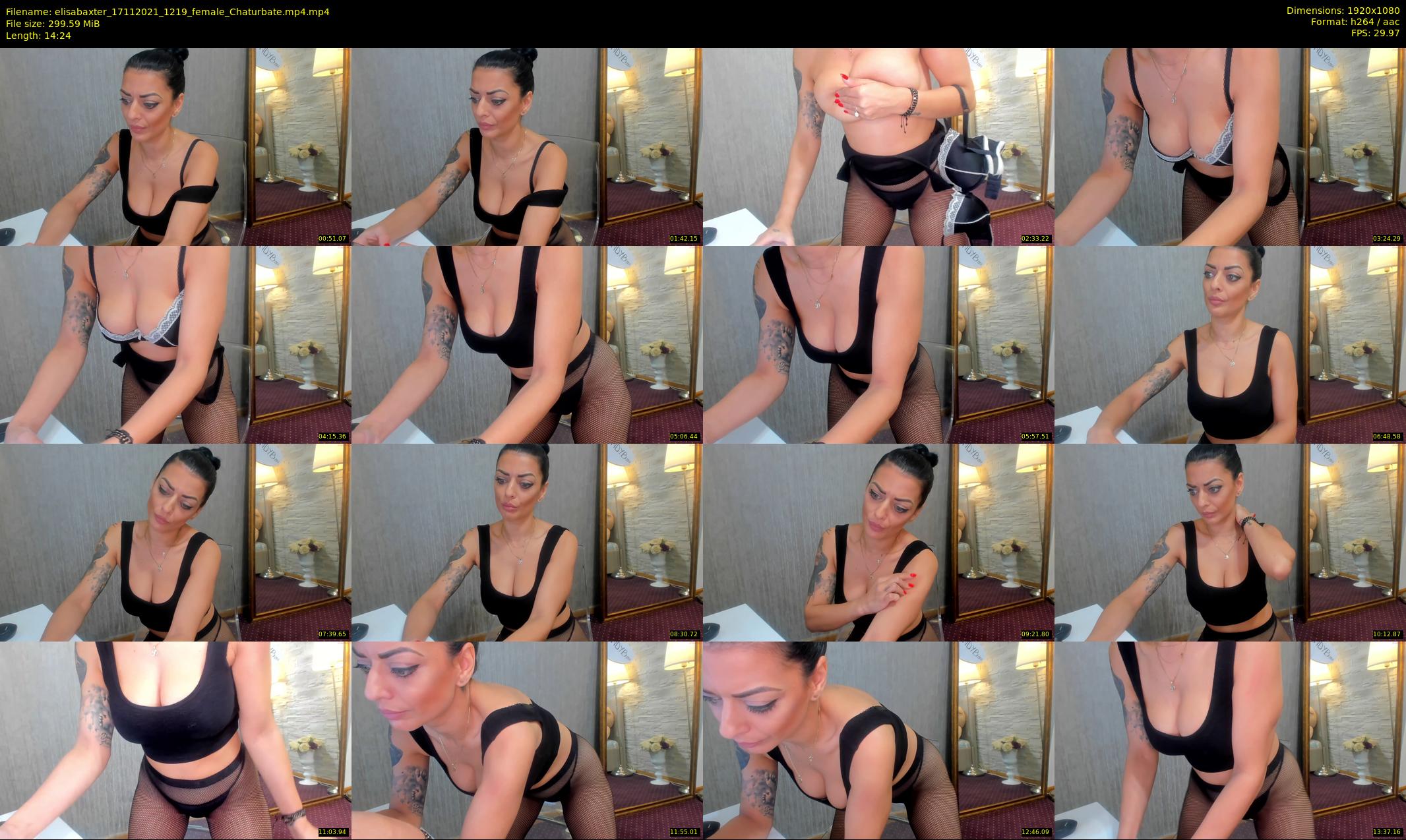 elisabaxter — 15 minute Chaturbate female cam show recording, 1080p, Nov 17, 2021