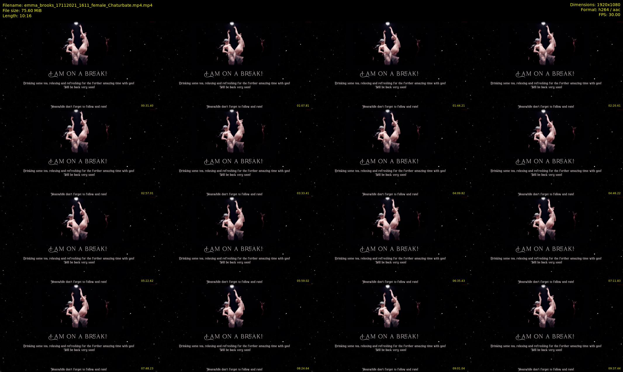 emma_brooks — 11 minute Chaturbate female cam show recording, 1080p, Nov 17, 2021