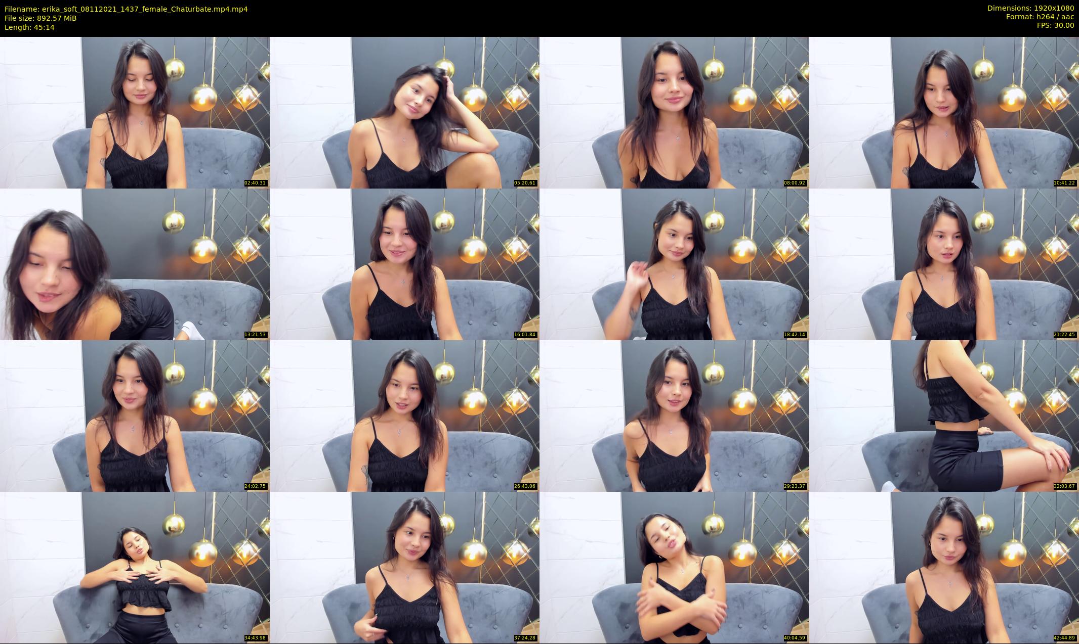 erika_soft — 46 minute Chaturbate female cam show recording, 1080p, Nov 8, 2021