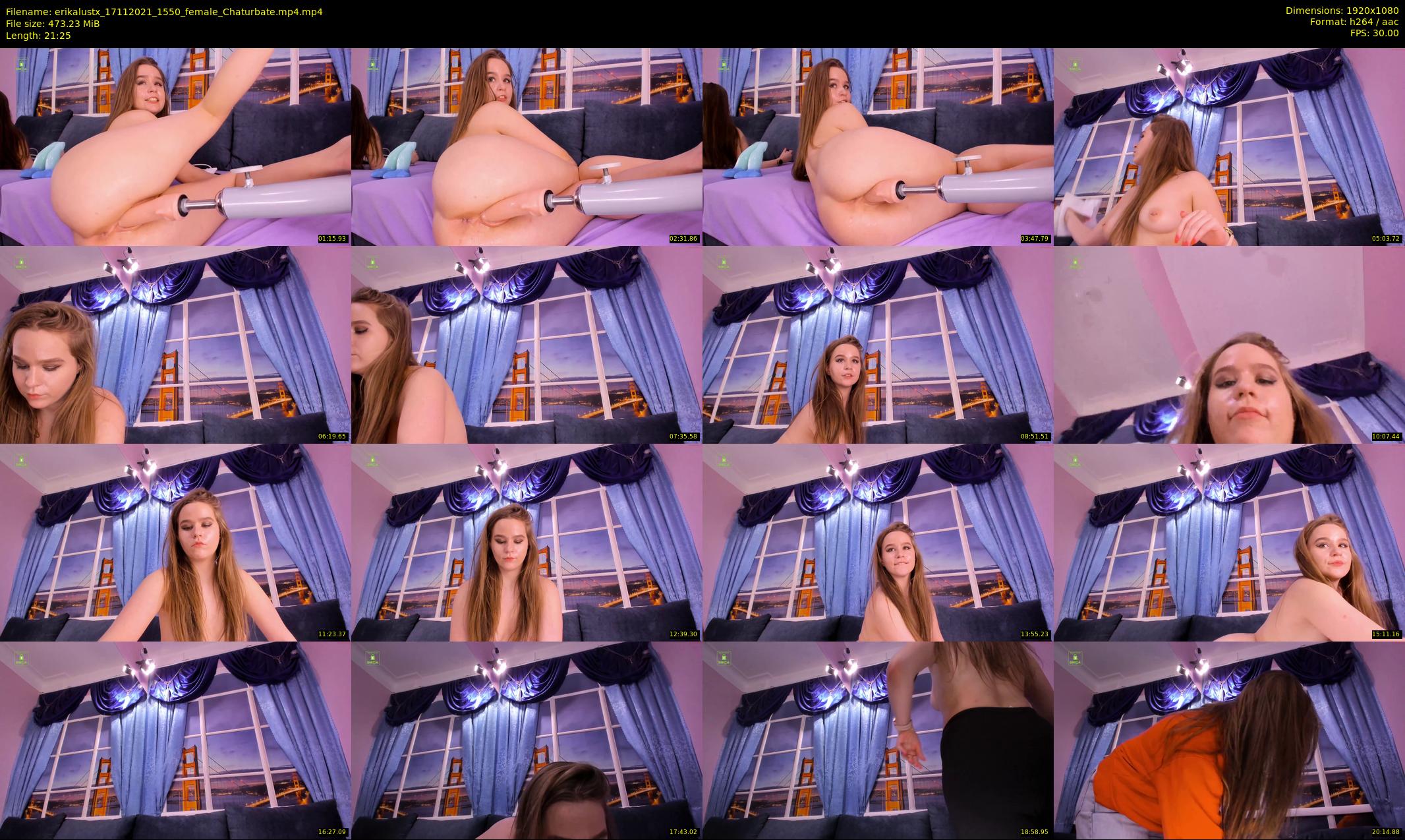 erikalustx — 22 minute Chaturbate female cam show recording, 1080p, Nov 17, 2021