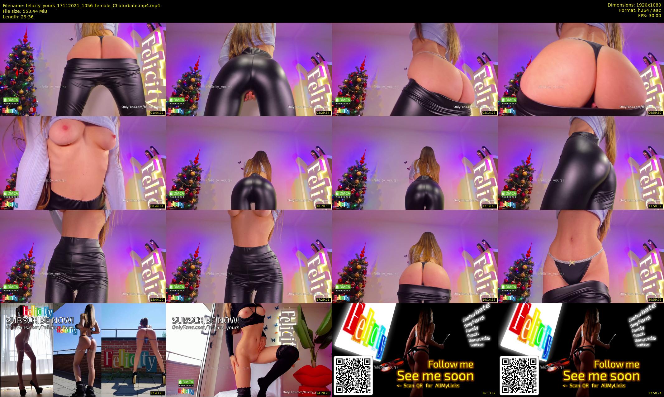 felicity_yours — 30 minute Chaturbate female cam show recording, 1080p, Nov 17, 2021