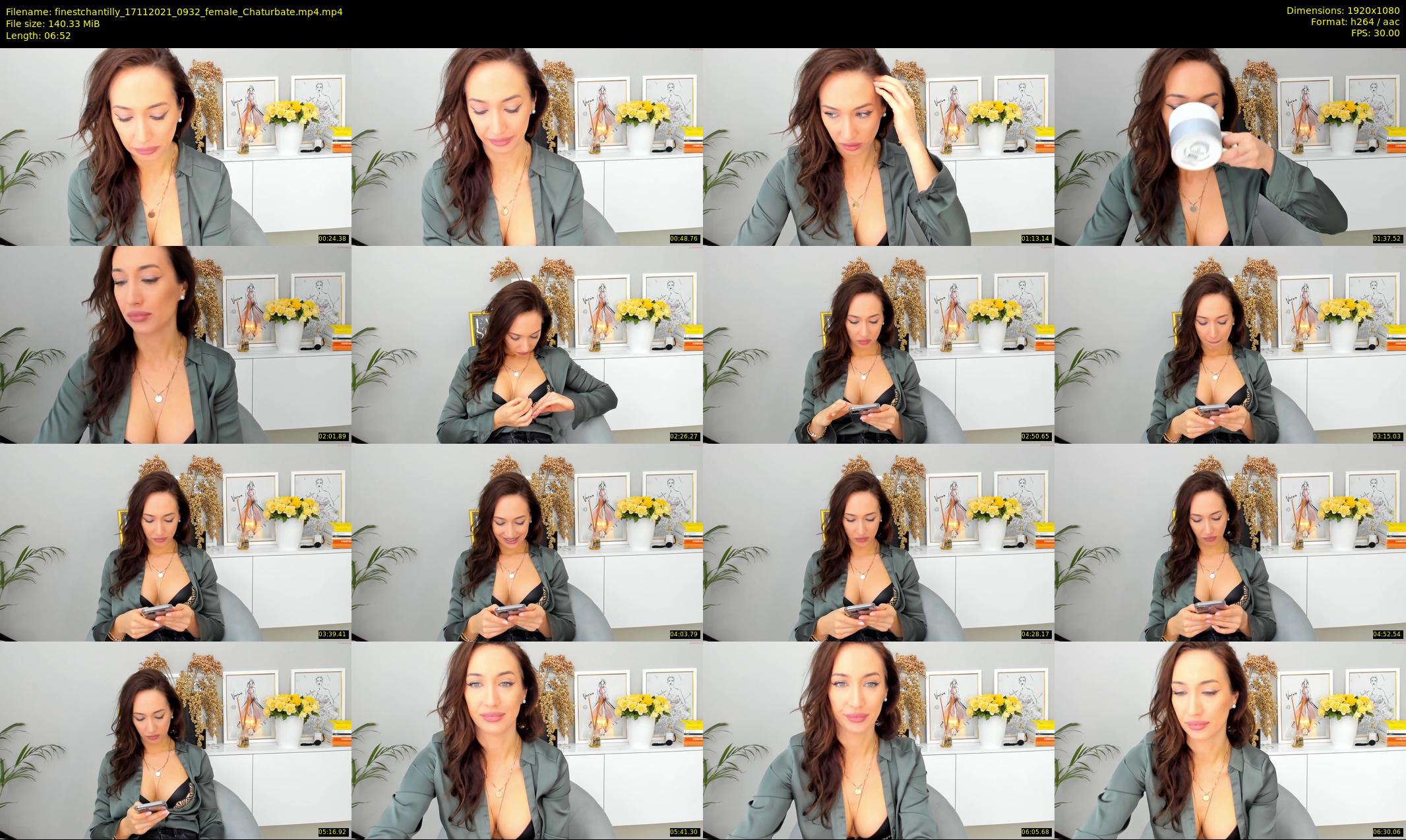 finestchantilly — 7 minute Chaturbate female cam show recording, 1080p, Nov 17, 2021
