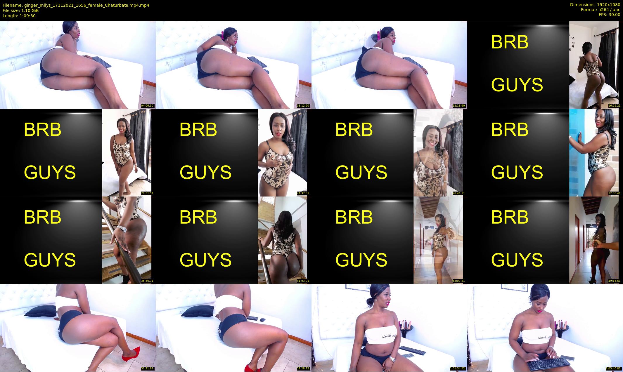ginger_milys — 70 minute Chaturbate female cam show recording, 1080p, Nov 17, 2021