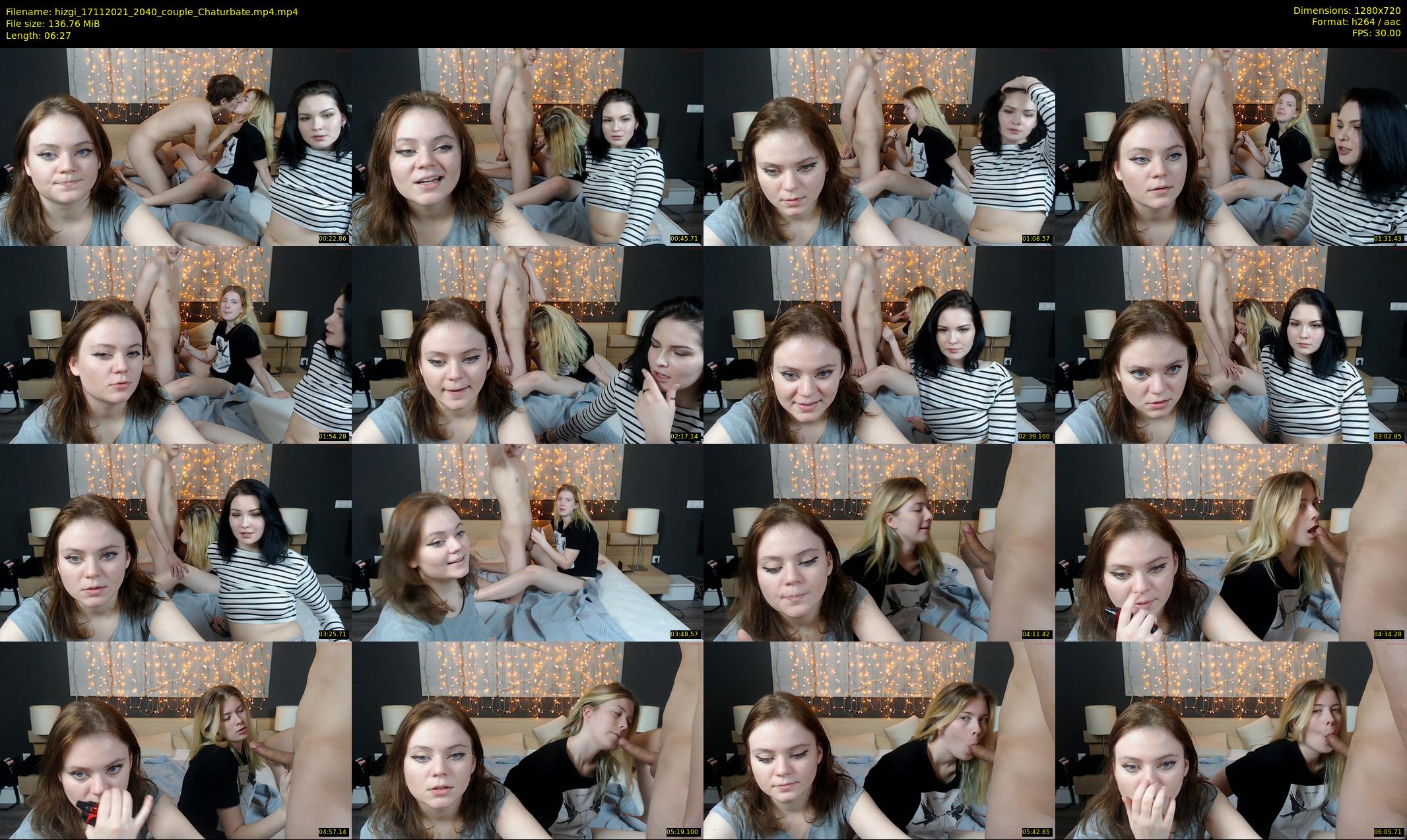 hizgi — 7 minute Chaturbate couple cam show recording, 720p, Nov 17, 2021