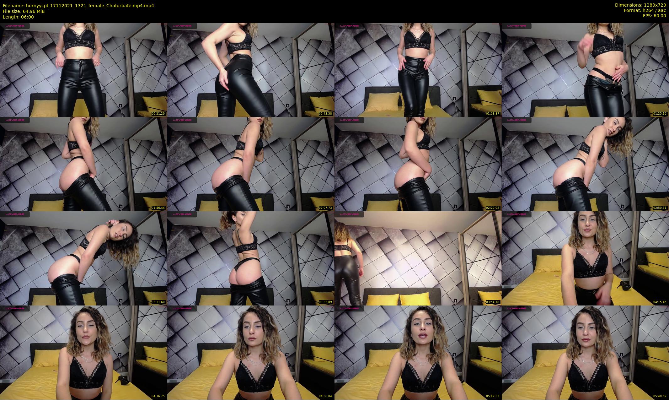 hornyycpl — 6 minute Chaturbate couple cam show recording, 720p, Nov 17, 2021