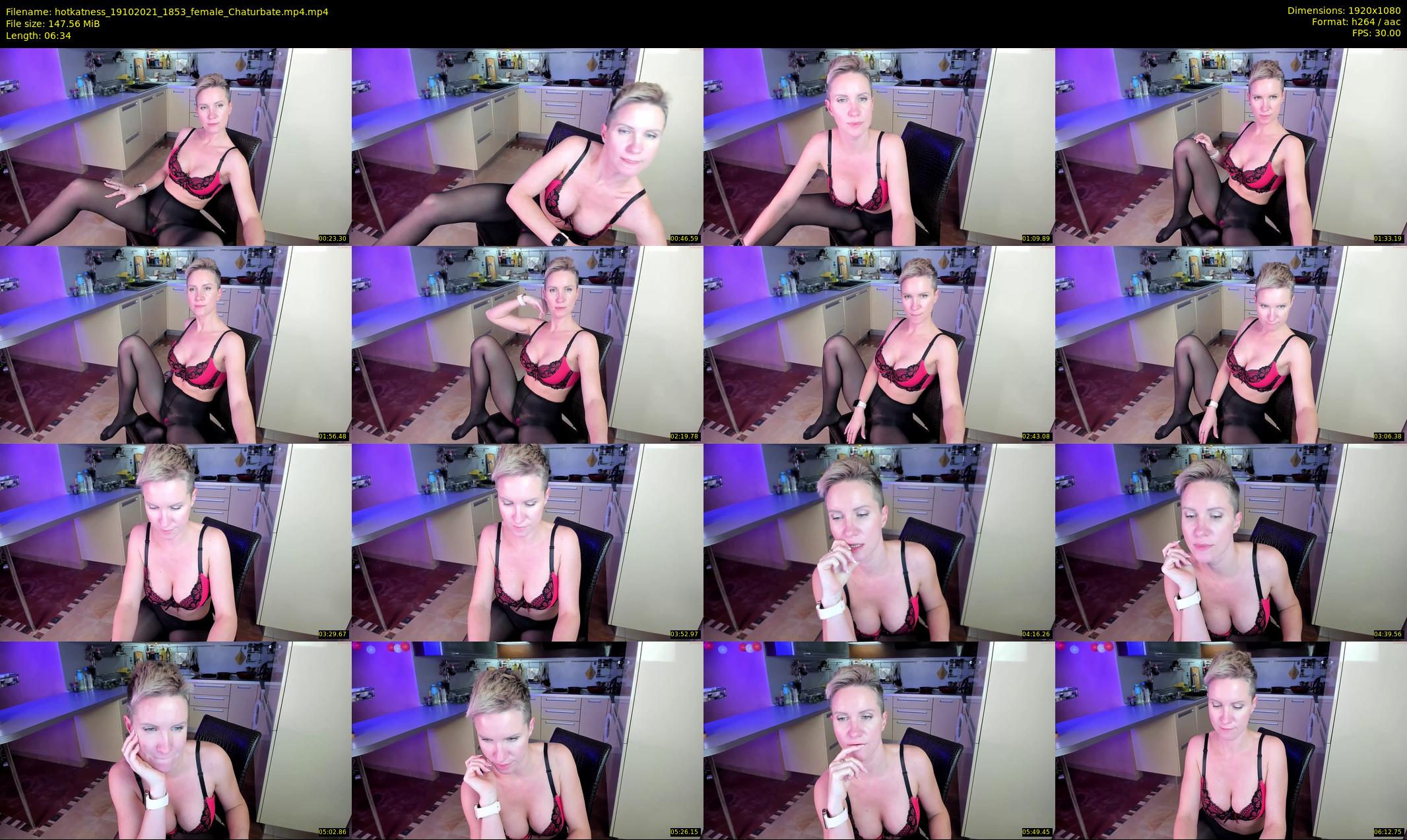 hotkatness — 7 minute Chaturbate female cam show recording, 1080p, Oct 19, 2021