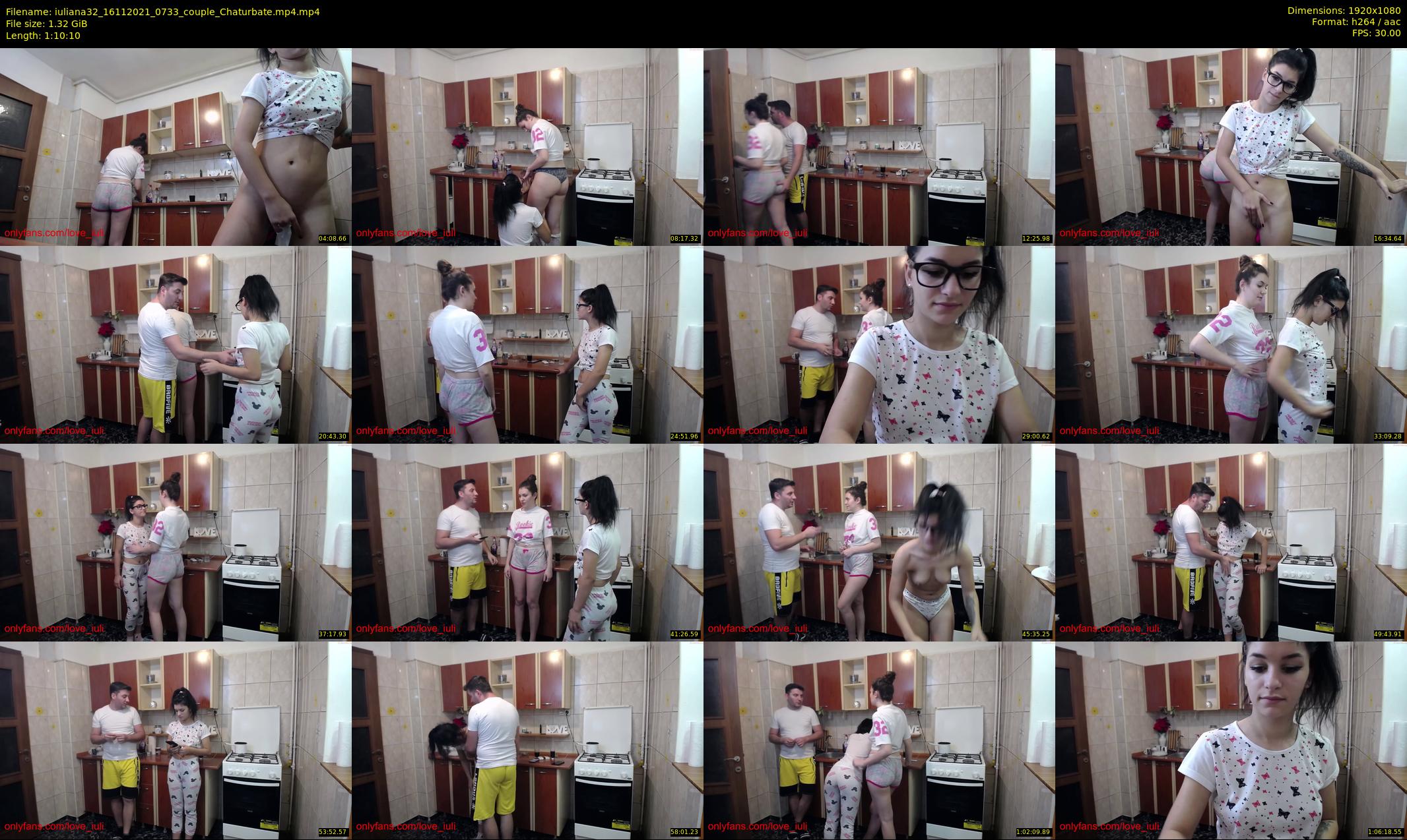 iuliana32 — 71 minute Chaturbate couple cam show recording, 1080p, Nov 16, 2021