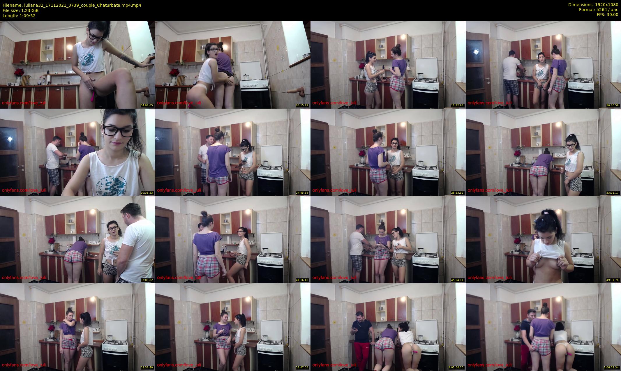 iuliana32 — 70 minute Chaturbate couple cam show recording, 1080p, Nov 17, 2021