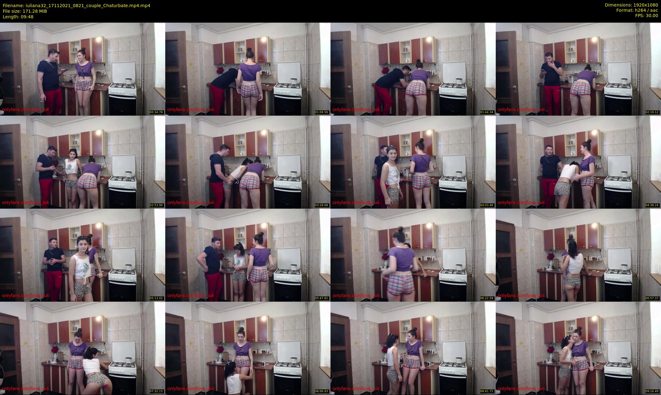 iuliana32 — 10 minute Chaturbate couple cam show recording, 1080p, Nov 17, 2021