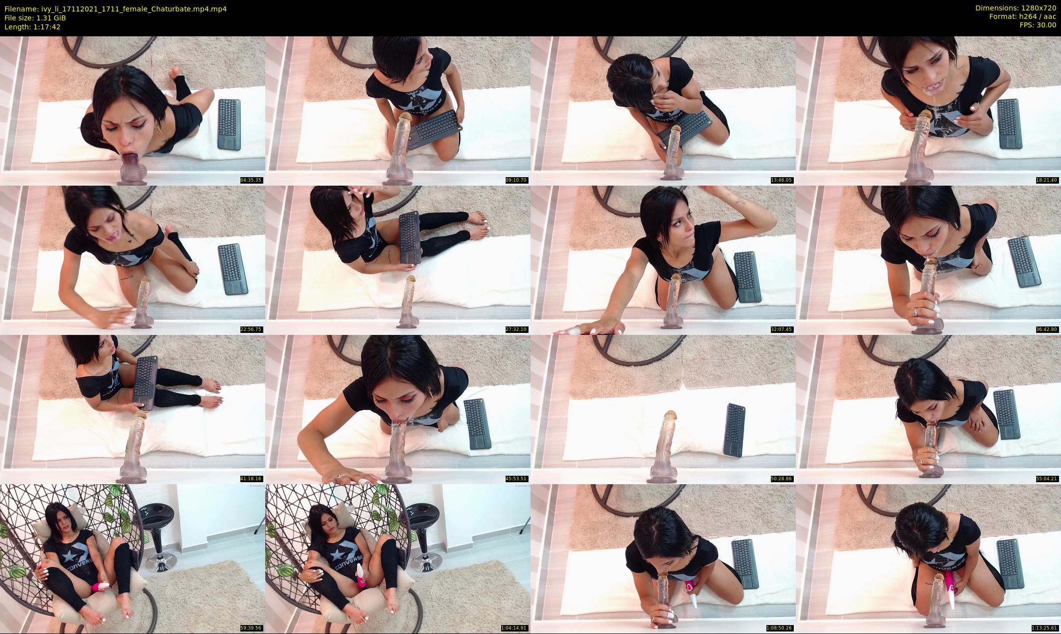 ivy_li — 78 minute Chaturbate female cam show recording, 720p, Nov 17, 2021